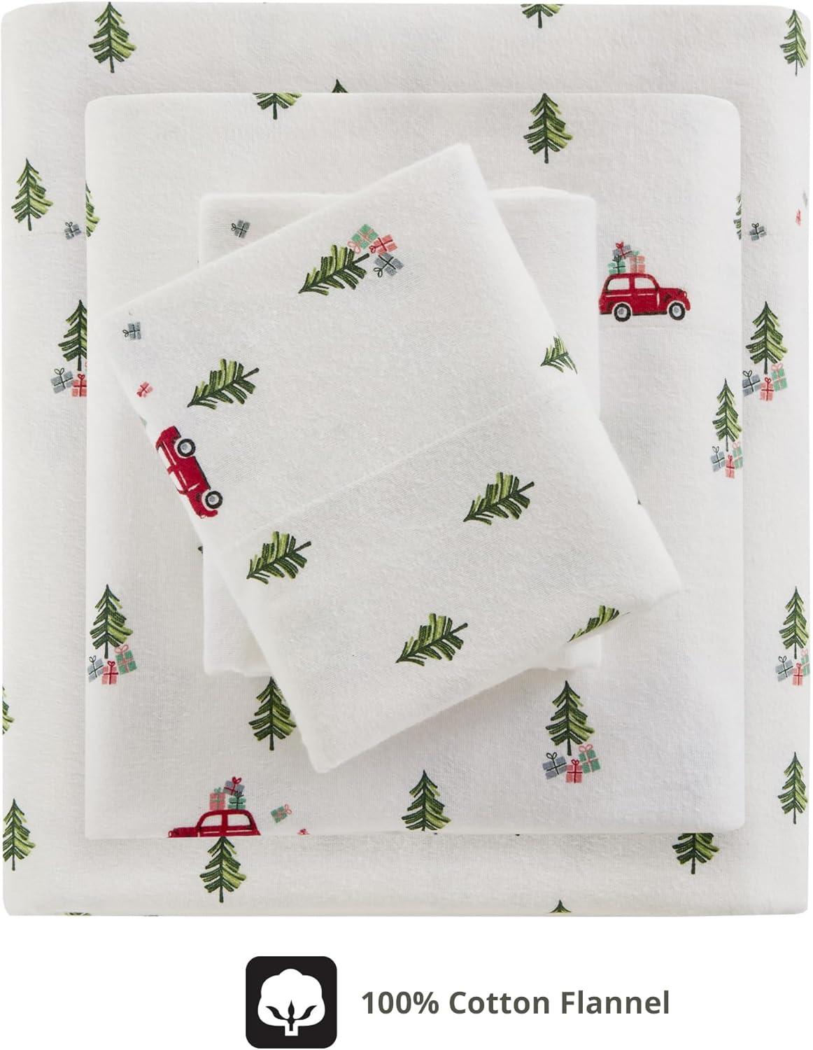 Woolrich 100% Cotton Flannel Sheet Set