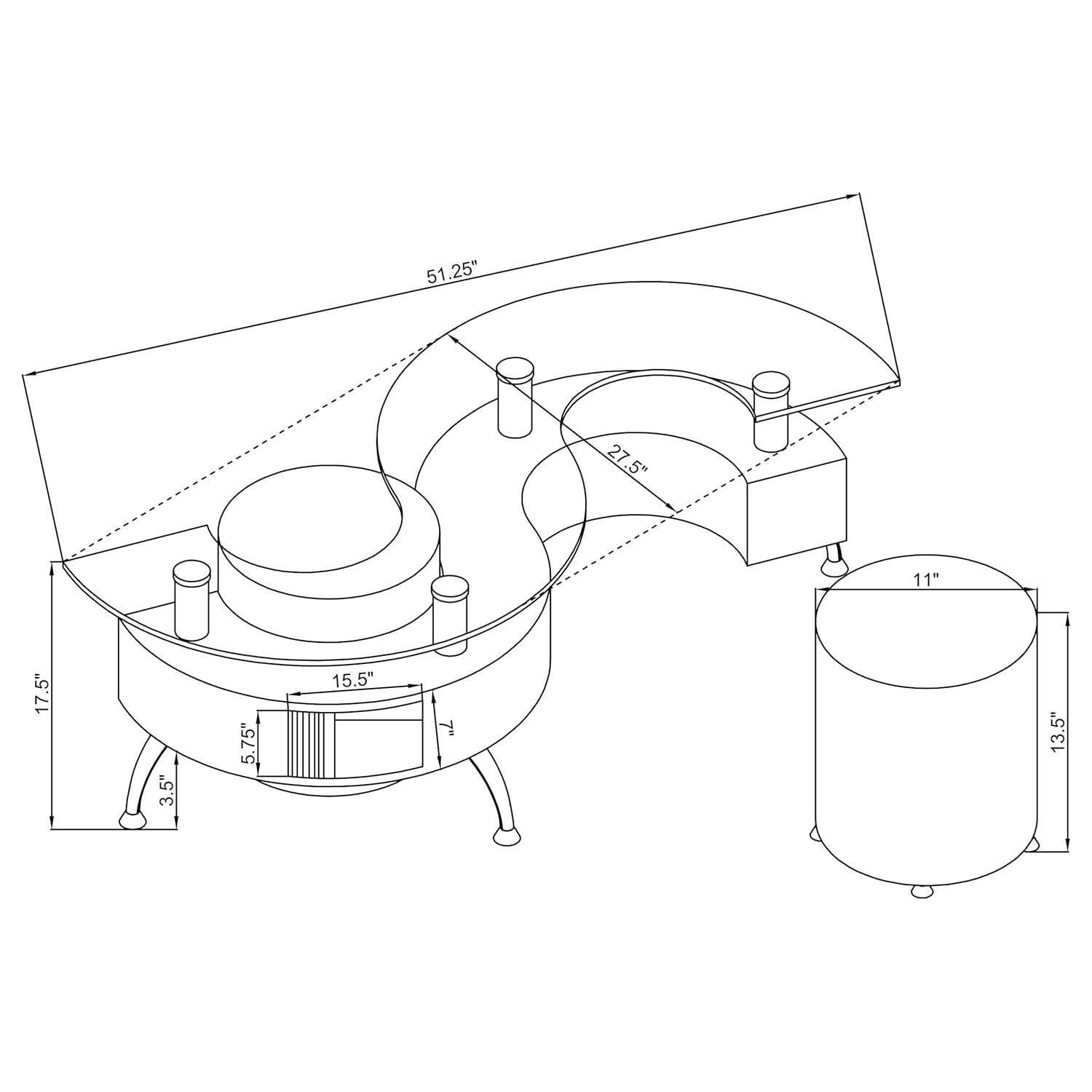 Buckley Nesting Coffee Table