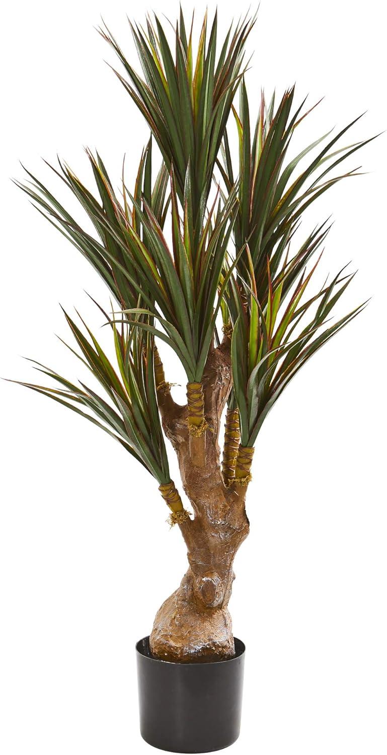 Lifelike 46'' UV-Resistant Artificial Yucca Tree for Indoor/Outdoor