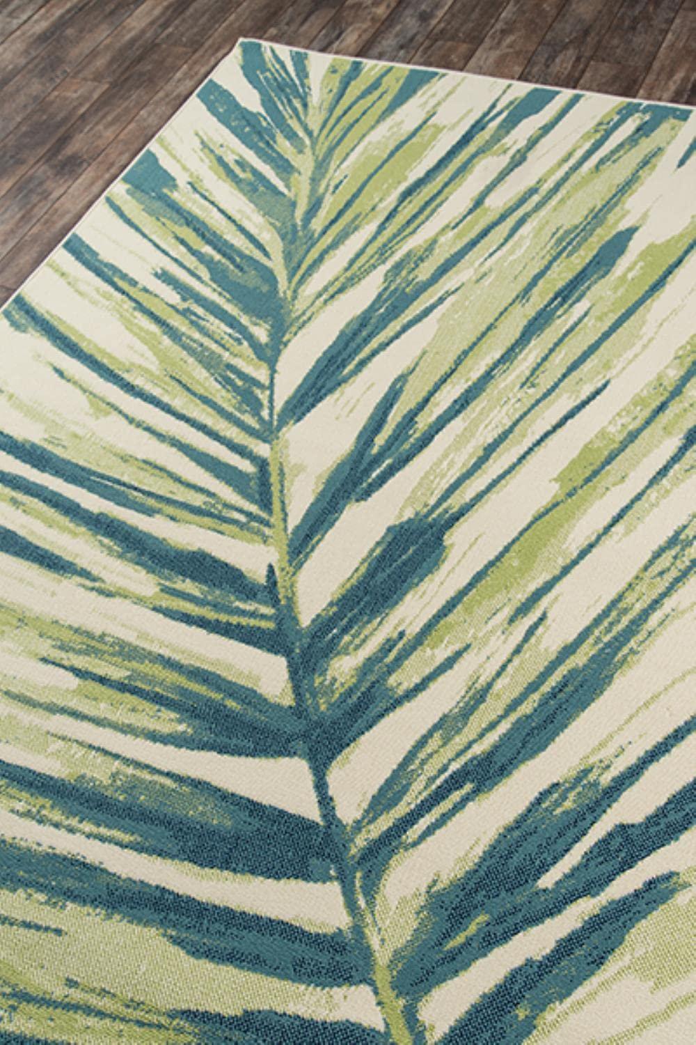 Momeni Baja BAJ27 Green Palm Leaf 7'10" X 10'10"