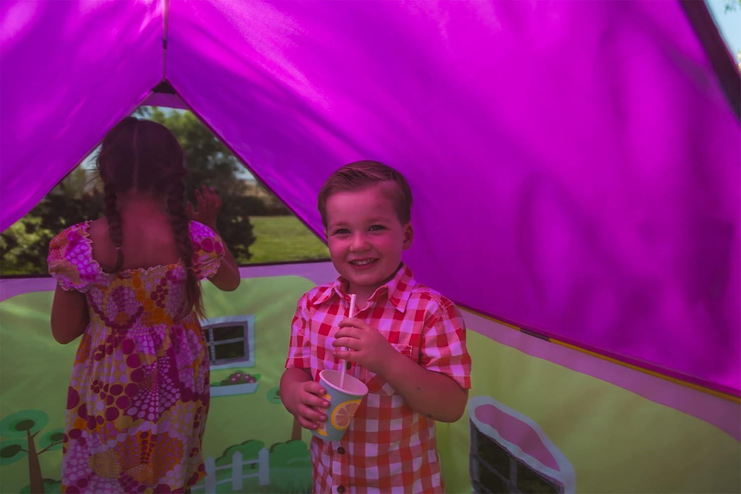 Lil' Cottage House Play Tent with Garden Graphics