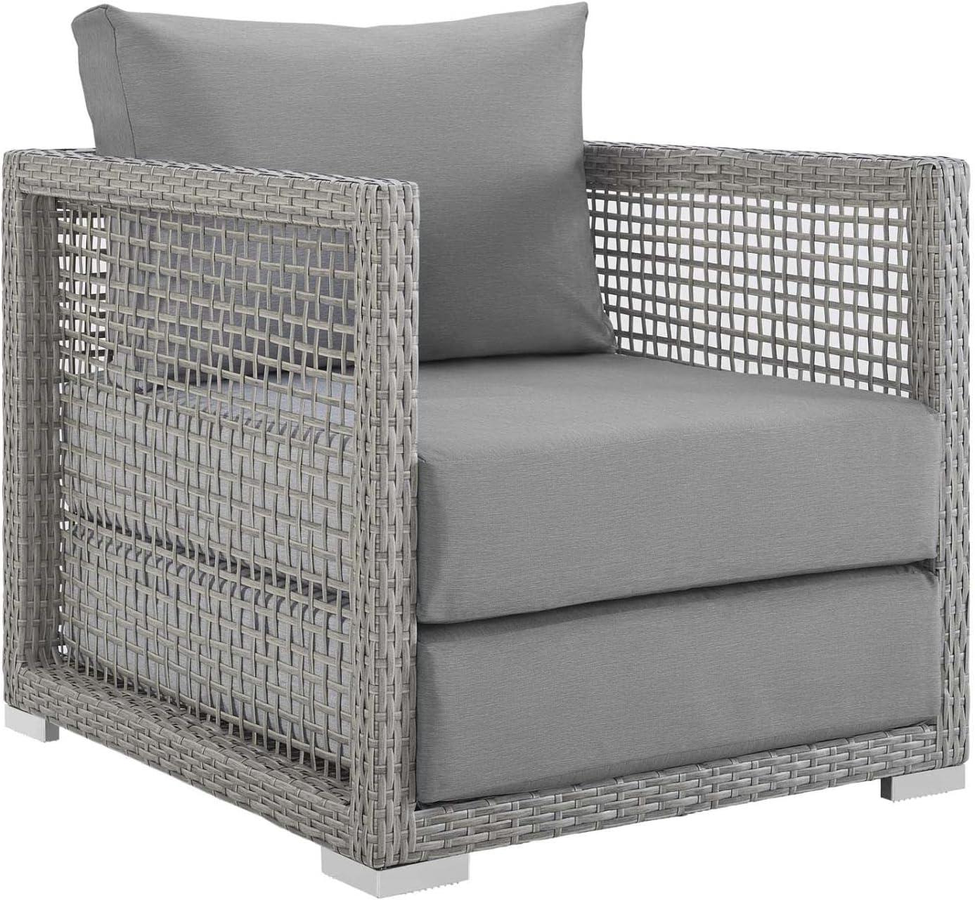 Latitude Run® Aura 7-piece Wicker Rattan Outdoor Patio Set