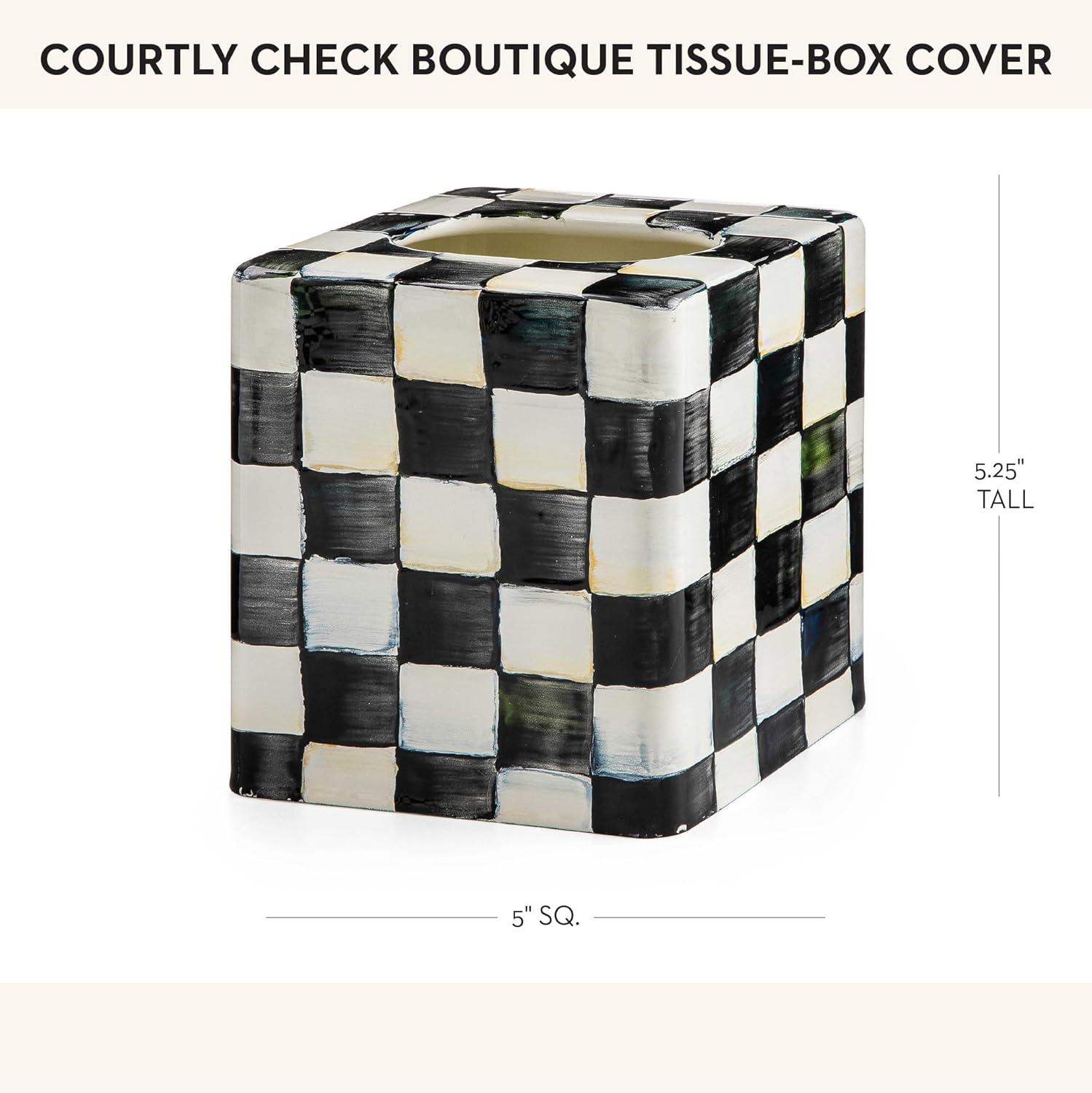 Colorful Steel Maximalist Tissue Box Cover for Kids