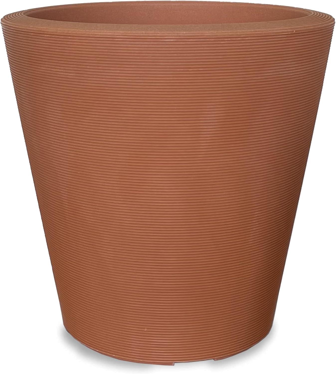 Madison Indoor/Outdoor Modern Round Planter