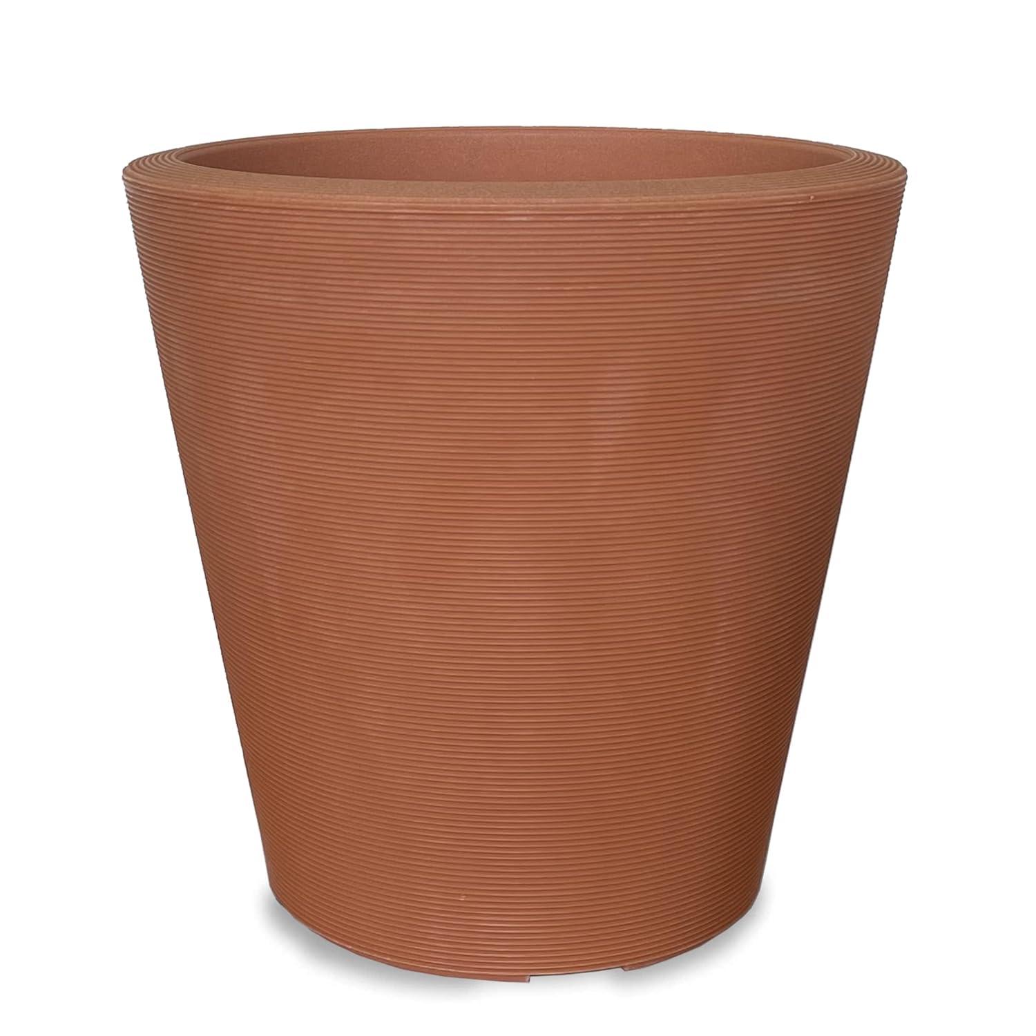 Madison Indoor/Outdoor Modern Round Planter