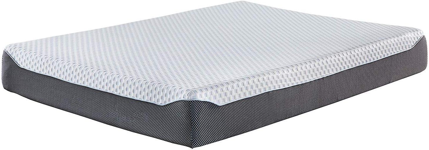 Signature Design by Ashley Chime Elite Charcoal Infused Memory Foam Mattress