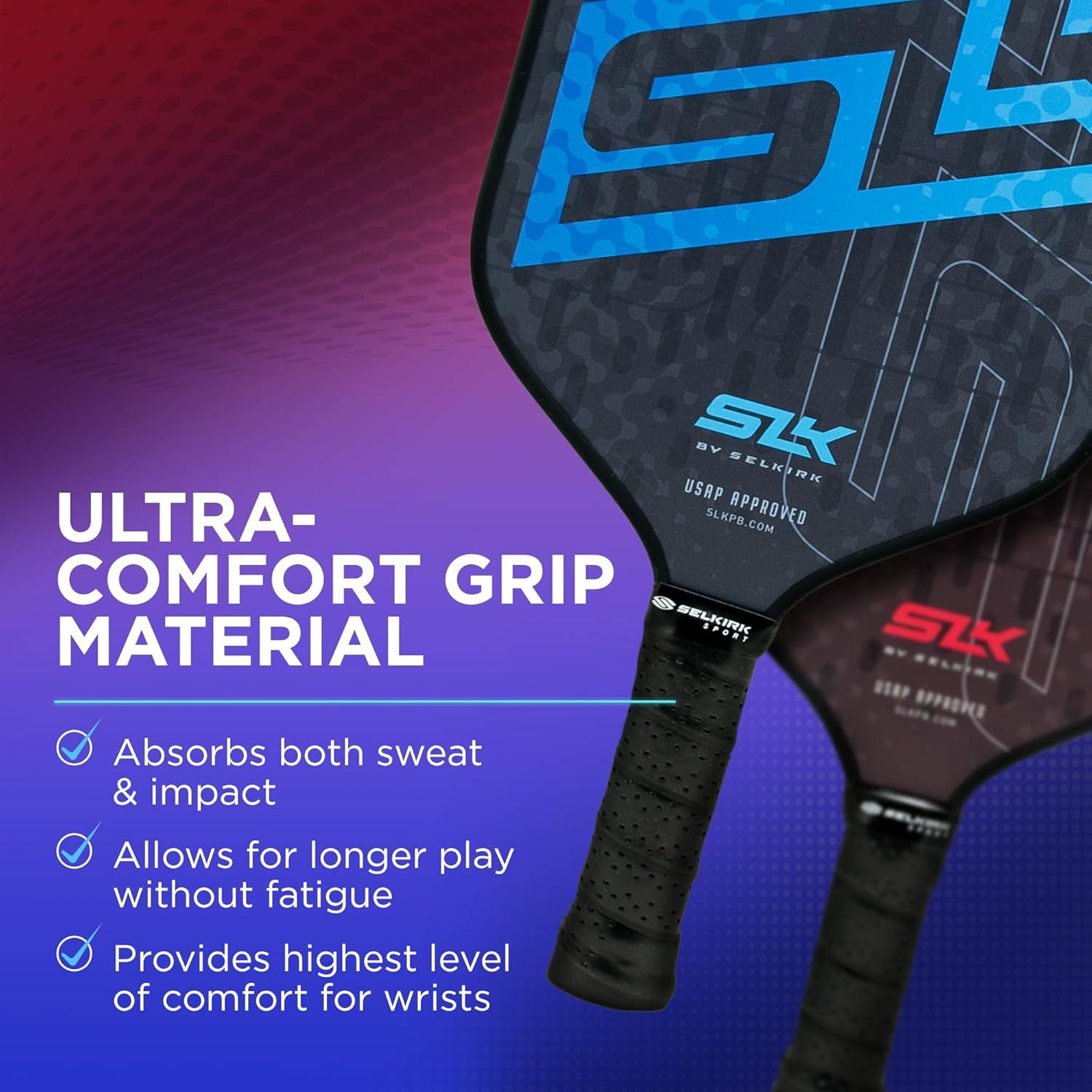 by Selkirk Pickleball Paddle Bundles | SLK Neo Fiberglass and Graphite Pickleball Paddles | SLK Atlas Raw Carbon Fiber Pickleball Paddle | Pickleball Rackets Designed in The USA