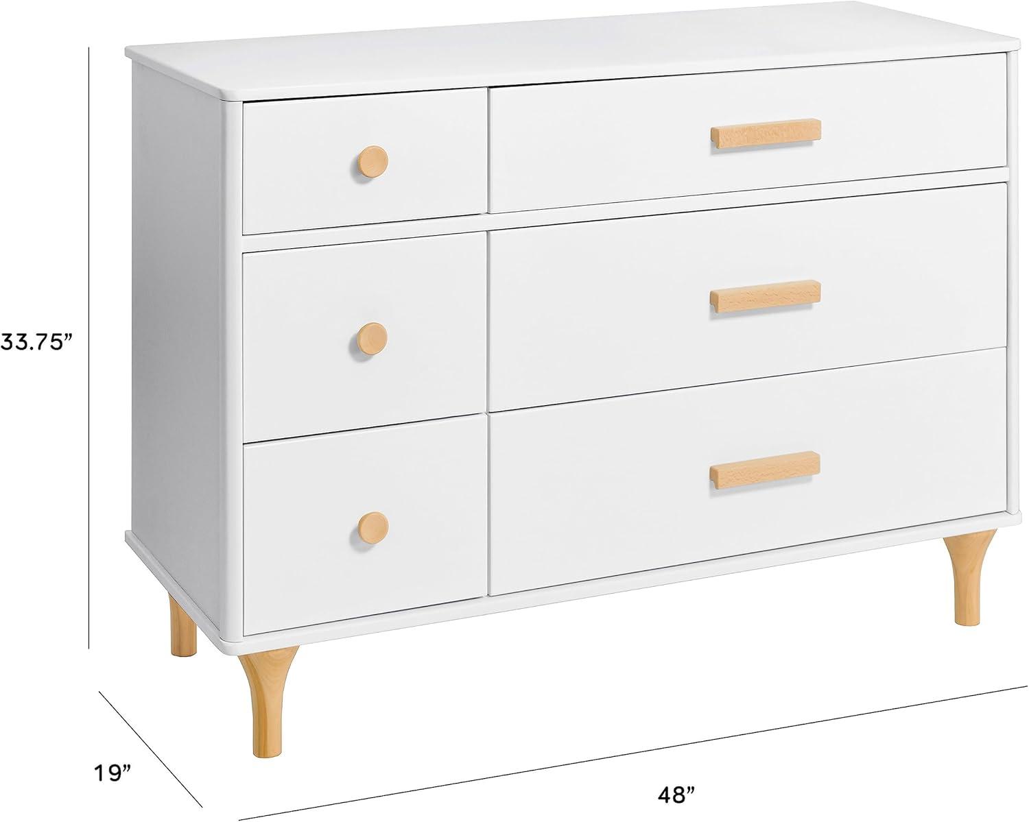 Lolly 6-Drawer Assembled Double Dresser