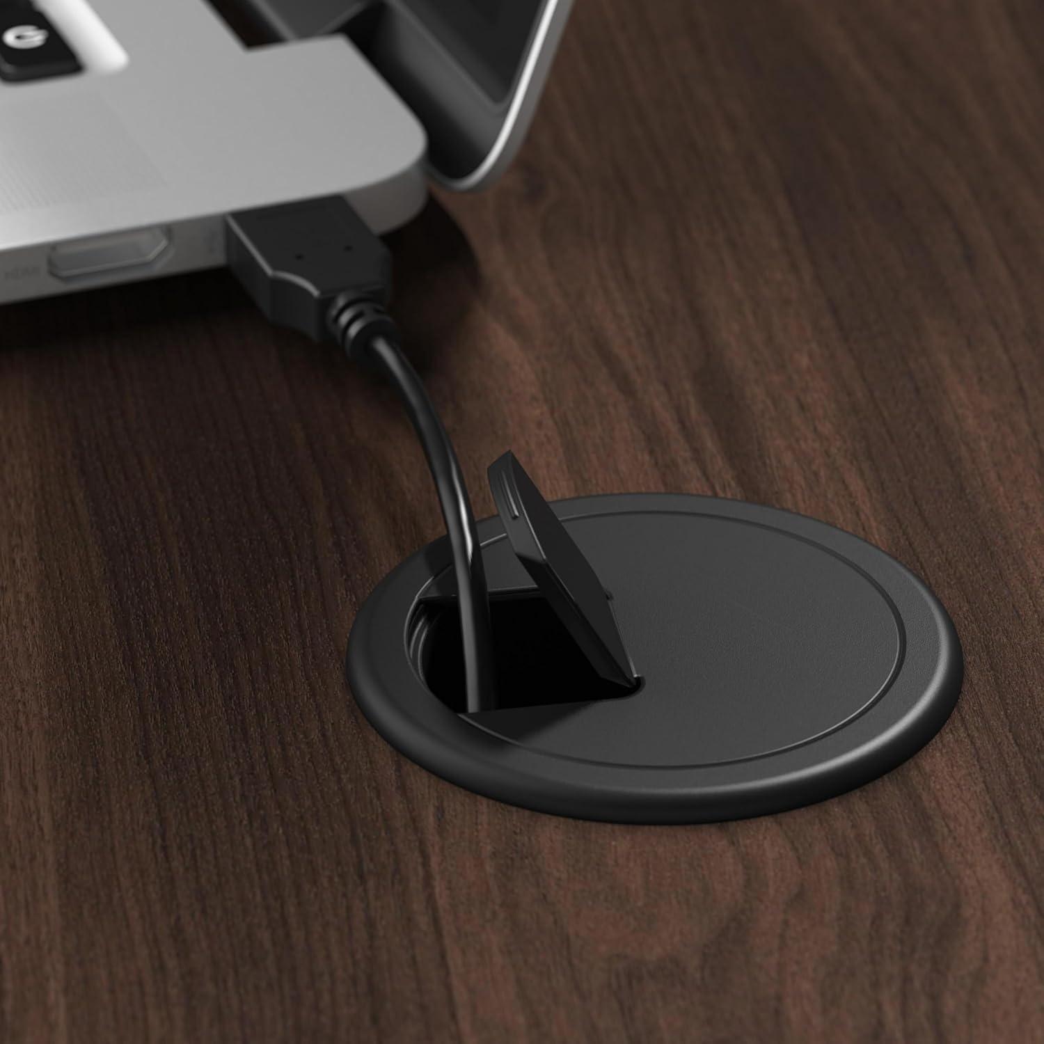 Bush Business Furniture Studio C L Shaped Desk with Mobile File Cabinet and Return