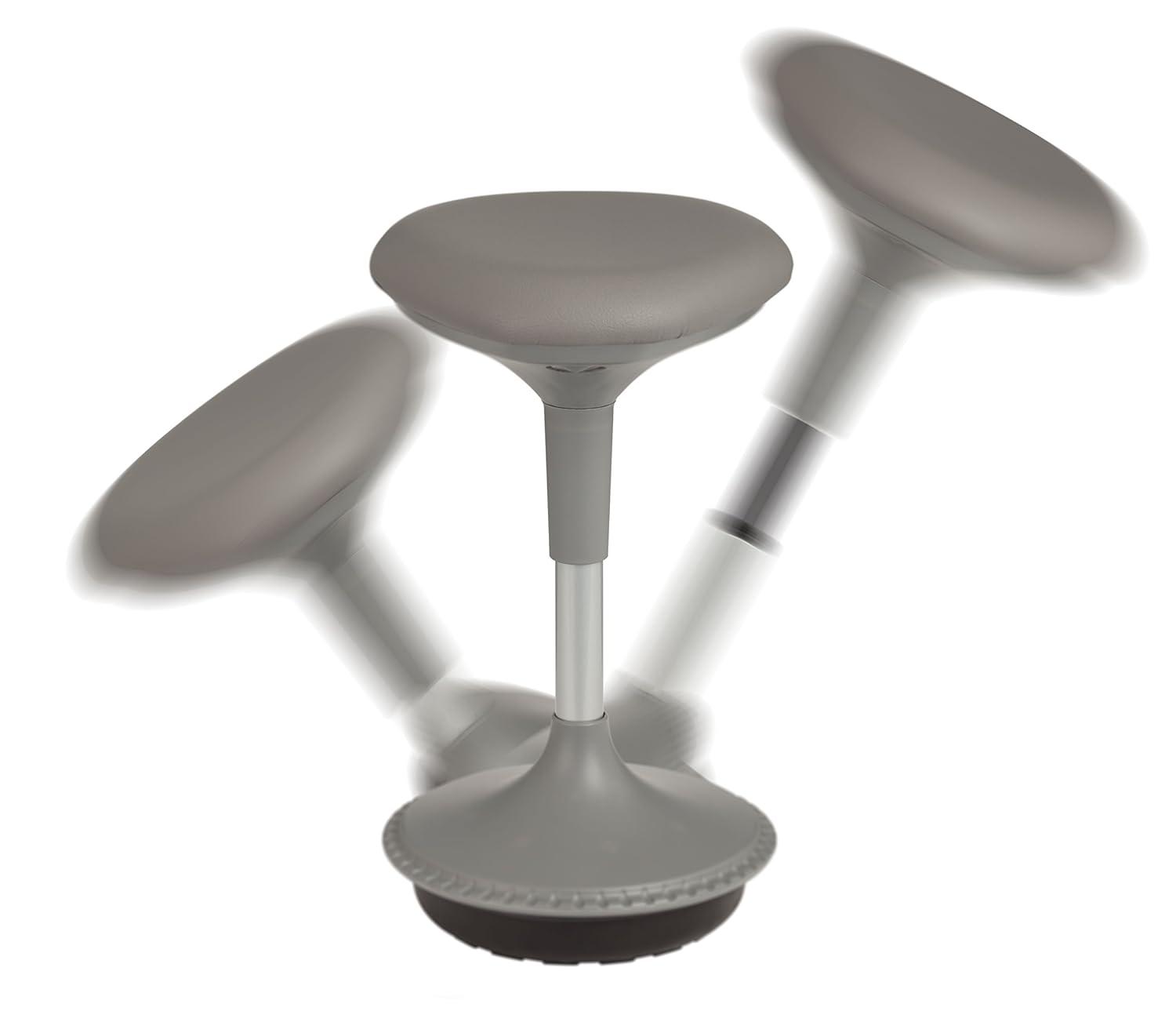 Learniture Adjustable Height Backless Foam-Padded Active Learning Stool