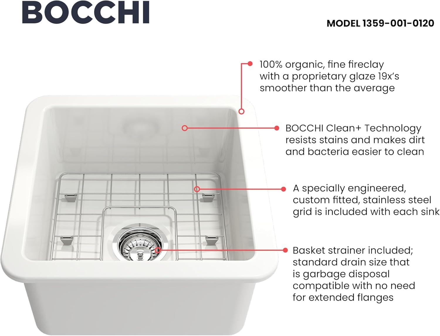 Sotto Dual-mount Fireclay 18 In. Single Bowl Bar Sink With Protective Bottom Grid And Strainer In White