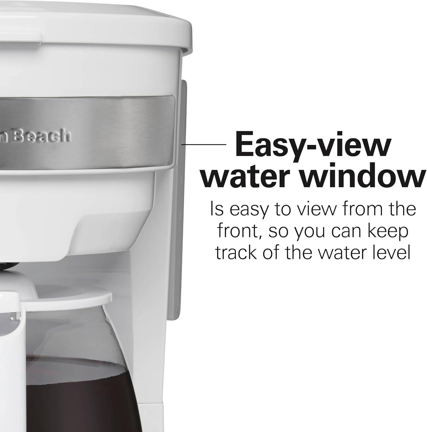 Hamilton Beach® Programmable Coffee Maker 12 Cup Capacity