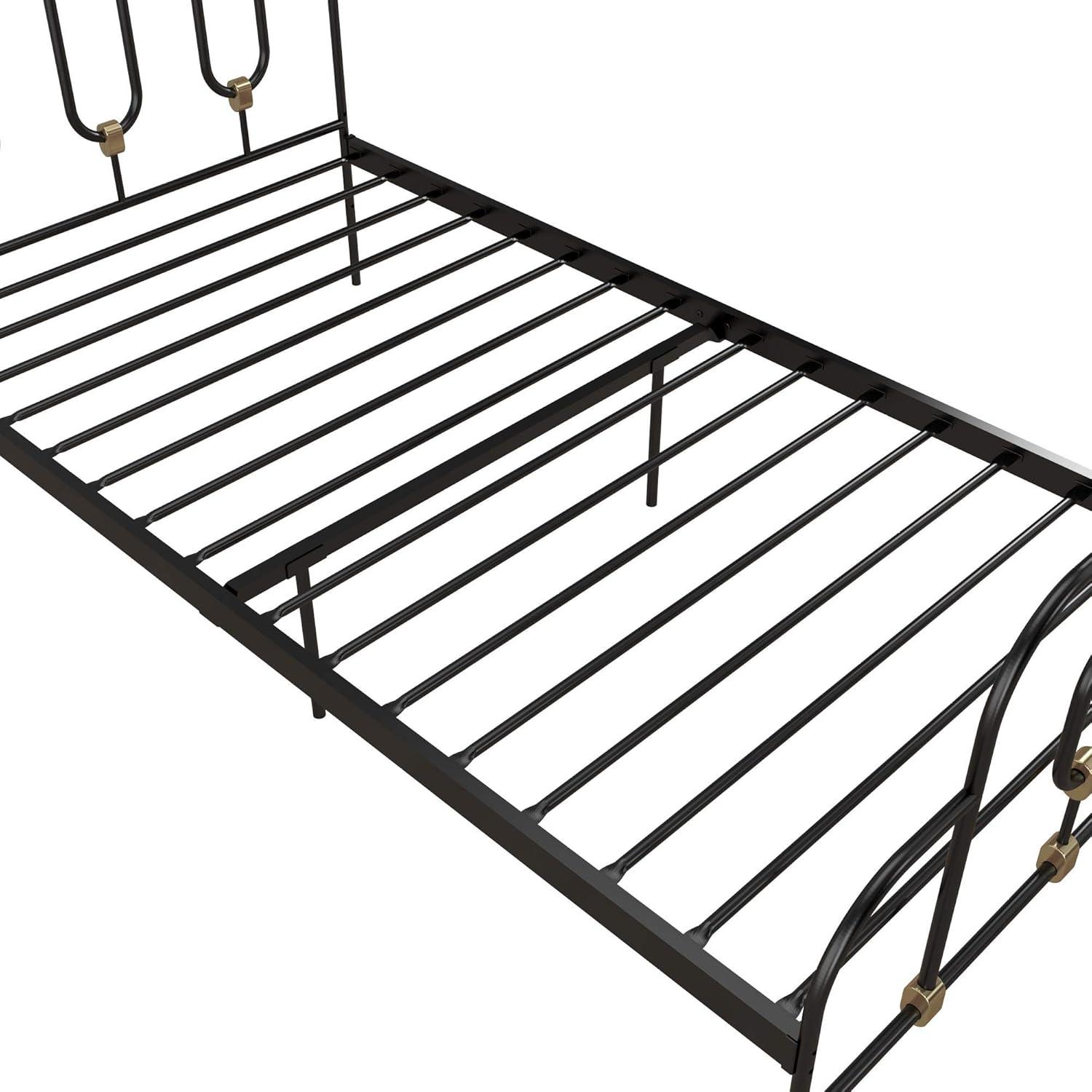 Olivia Metal Open-Frame Bed