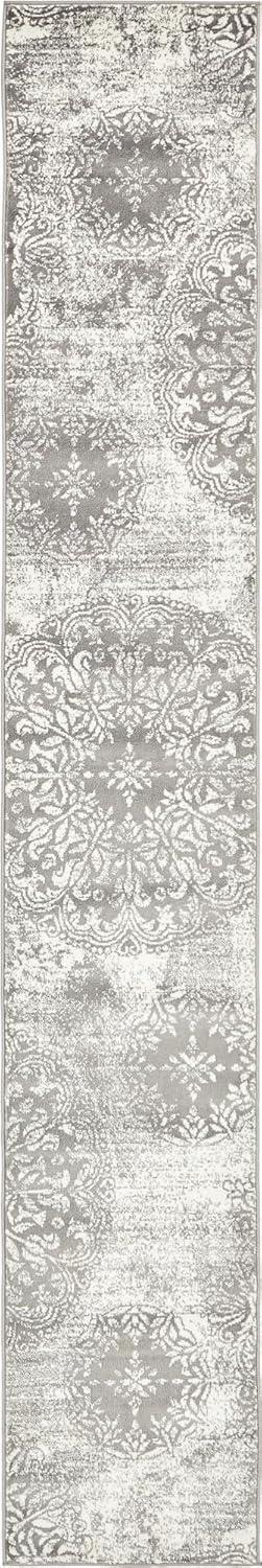 Unique Loom 2' 0 x 13' 0 Sofia Grand Gray Area Rug
