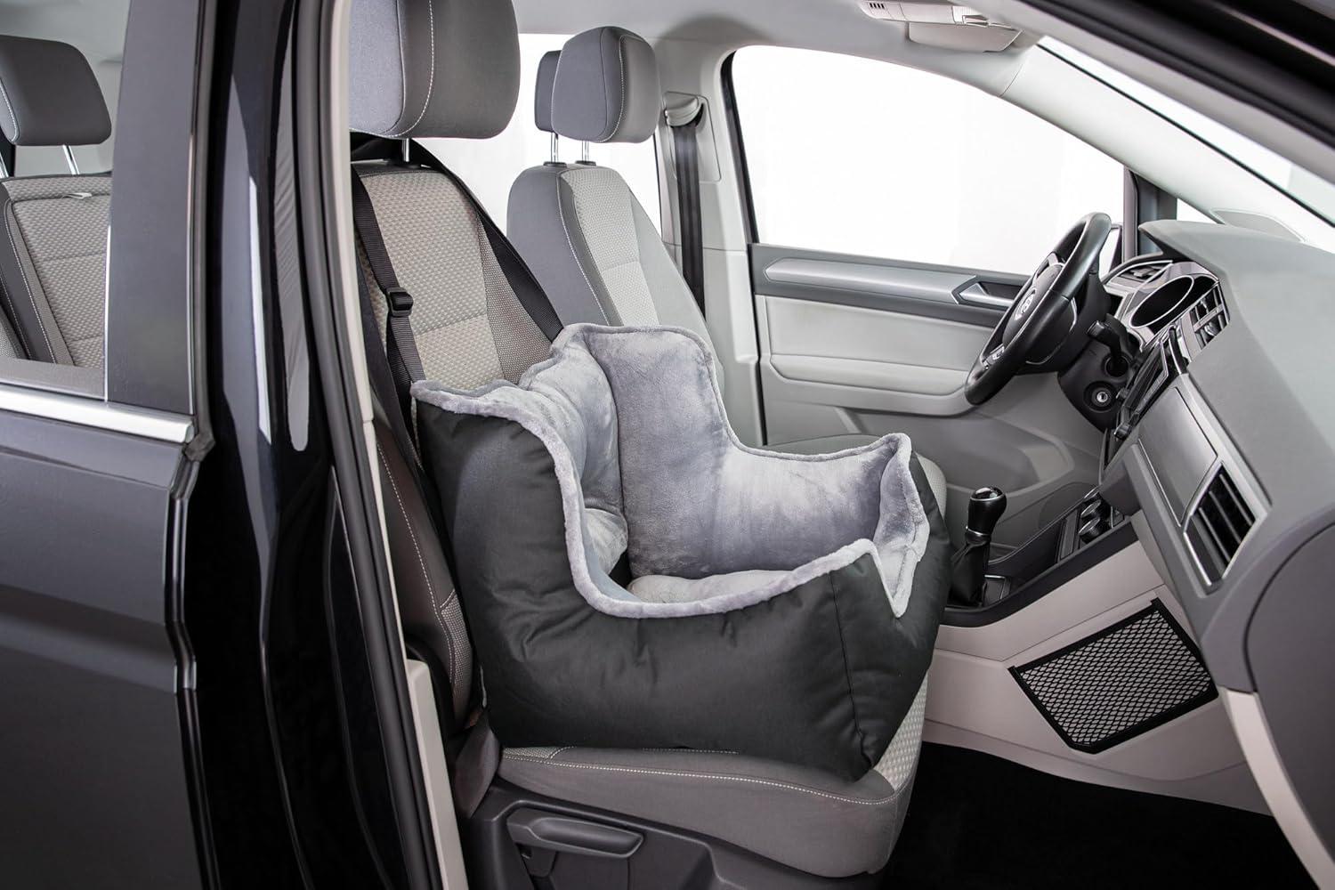 TRIXIE TRIXIE Convertible Deluxe Dog Car Seat for Small Dogs, Dog Booster Seat, Travel Pet Bed