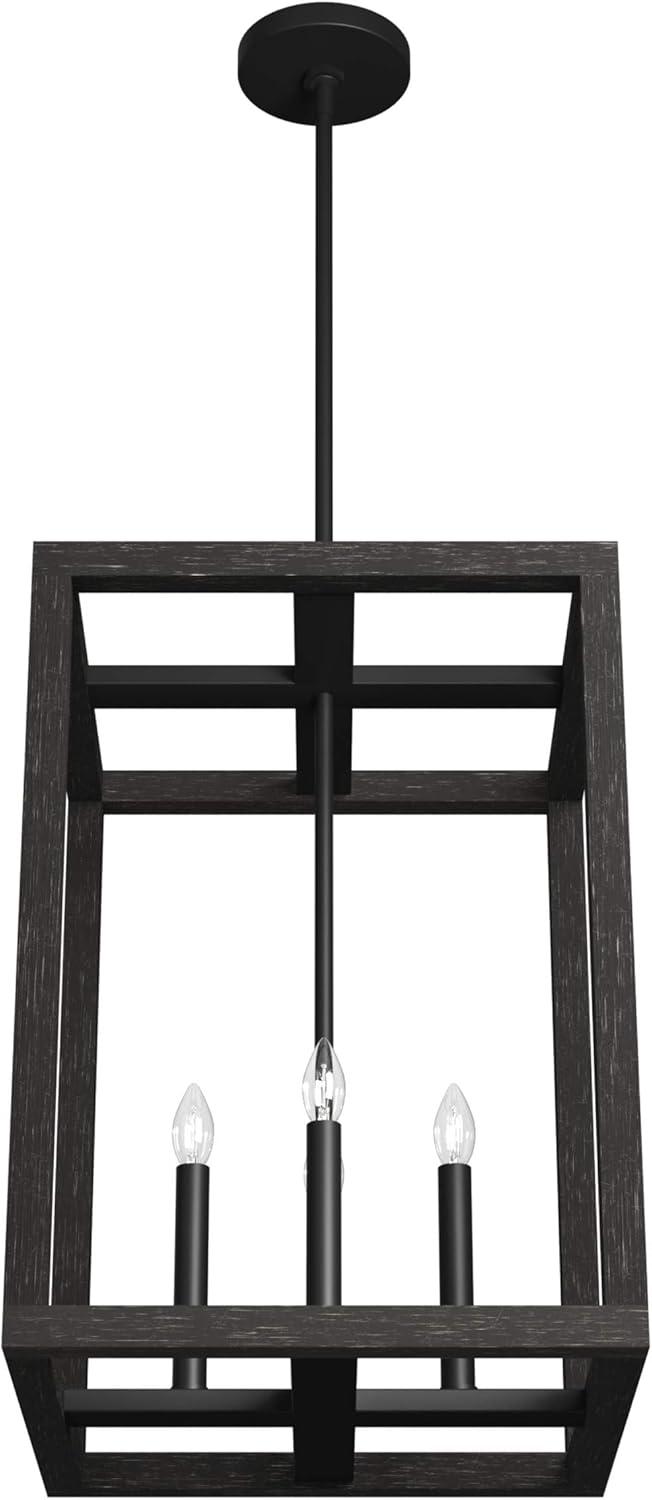 Squire Manor 4 - Light Lantern Rectangle Chandelier