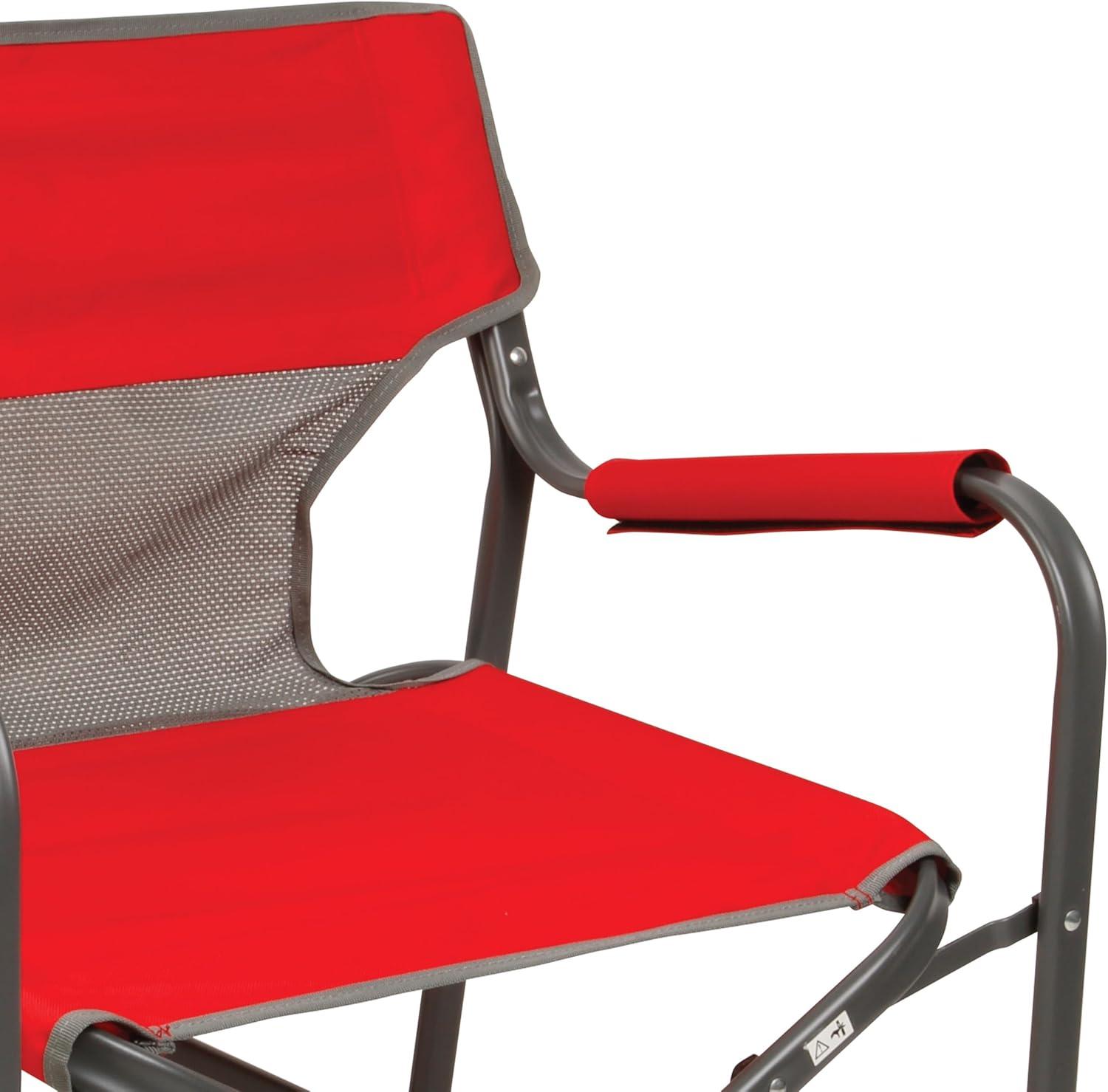 Coleman Outpost Breeze Folding Deck Chair - Red
