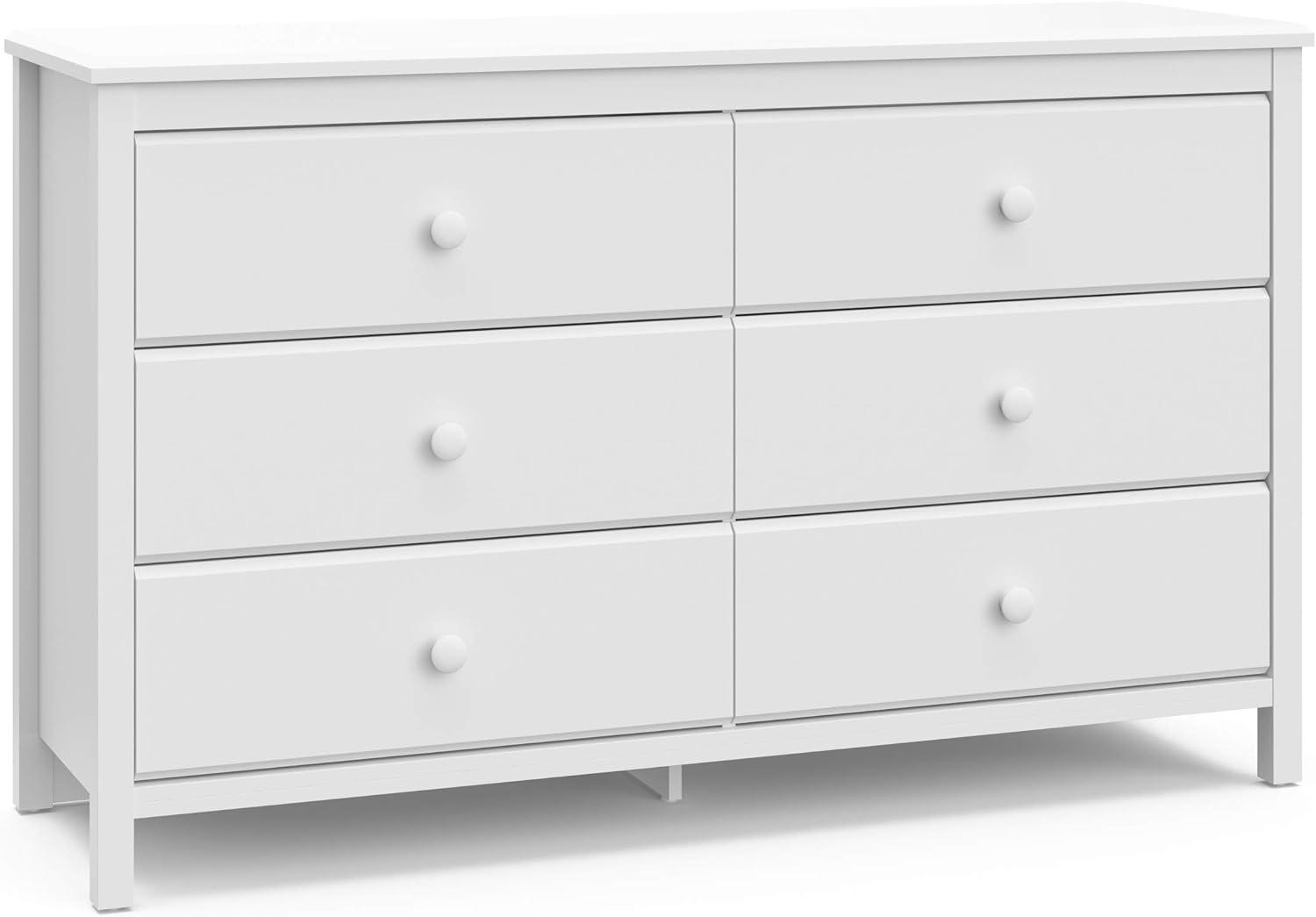 Alpine 6 Drawer Double Dresser