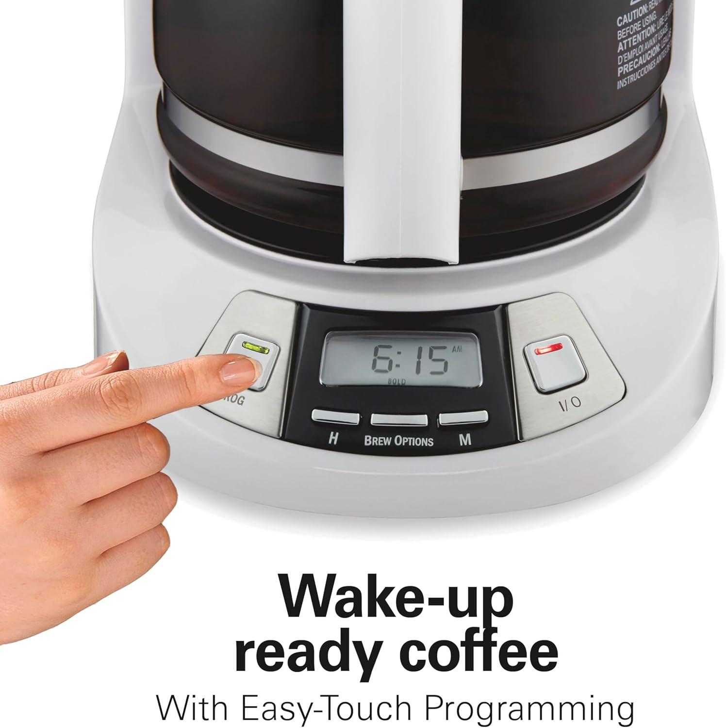 Hamilton Beach® Programmable Coffee Maker 12 Cup Capacity