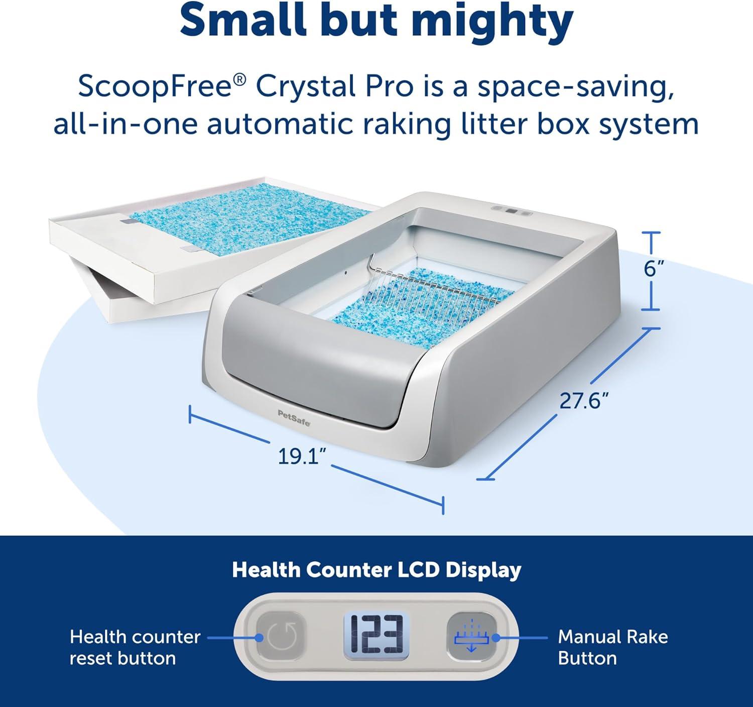 Plastic Litter Box with Scoop