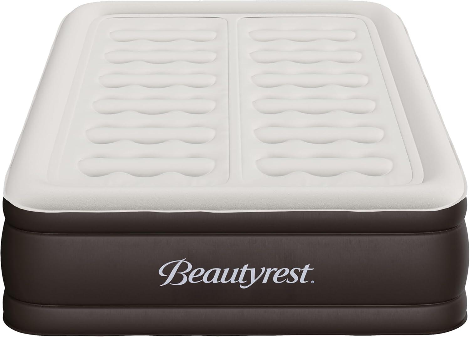 Beautyrest Queen Raised Air Mattress with Built-in Pump
