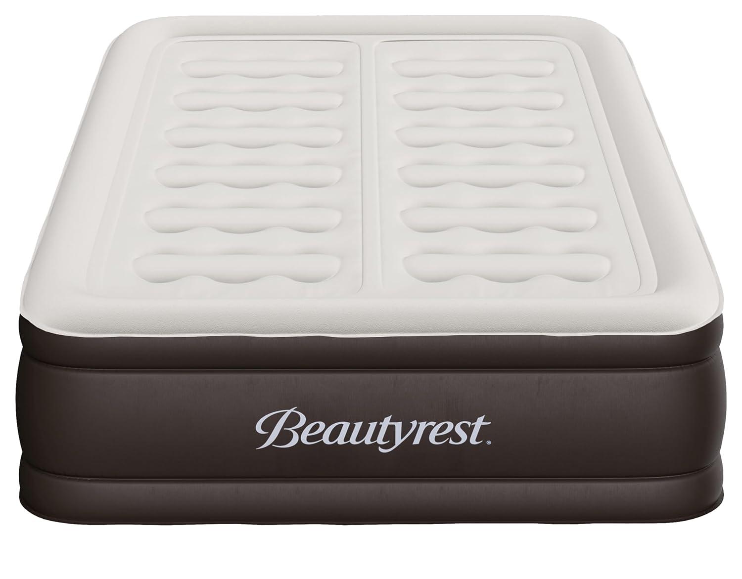 Beautyrest Queen Raised Air Mattress with Built-in Pump