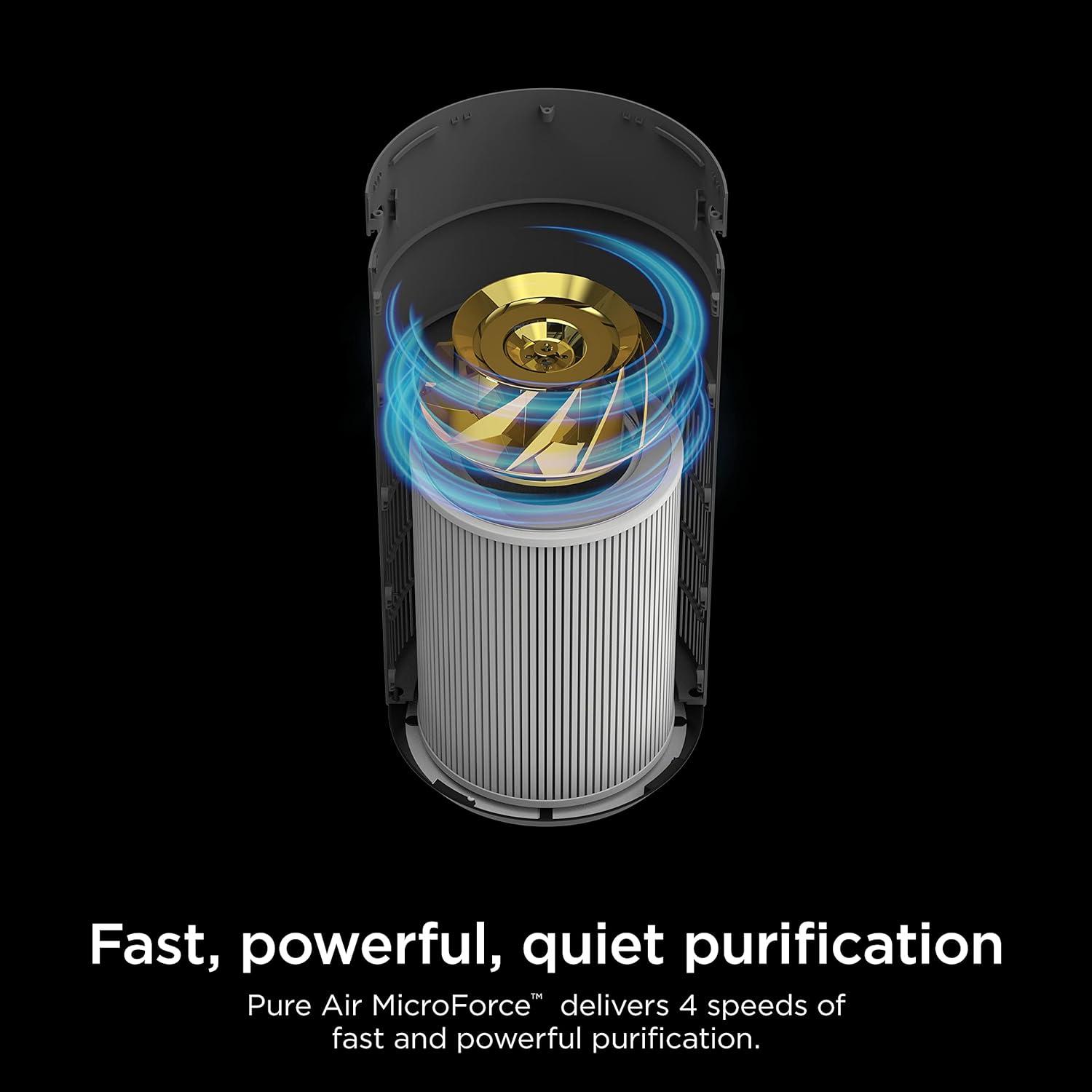 Restored Shark Air Purifier MAX with Nano Seal HEPA, Cleans up to 1000Sq ft HP200 -White (Refurbished)