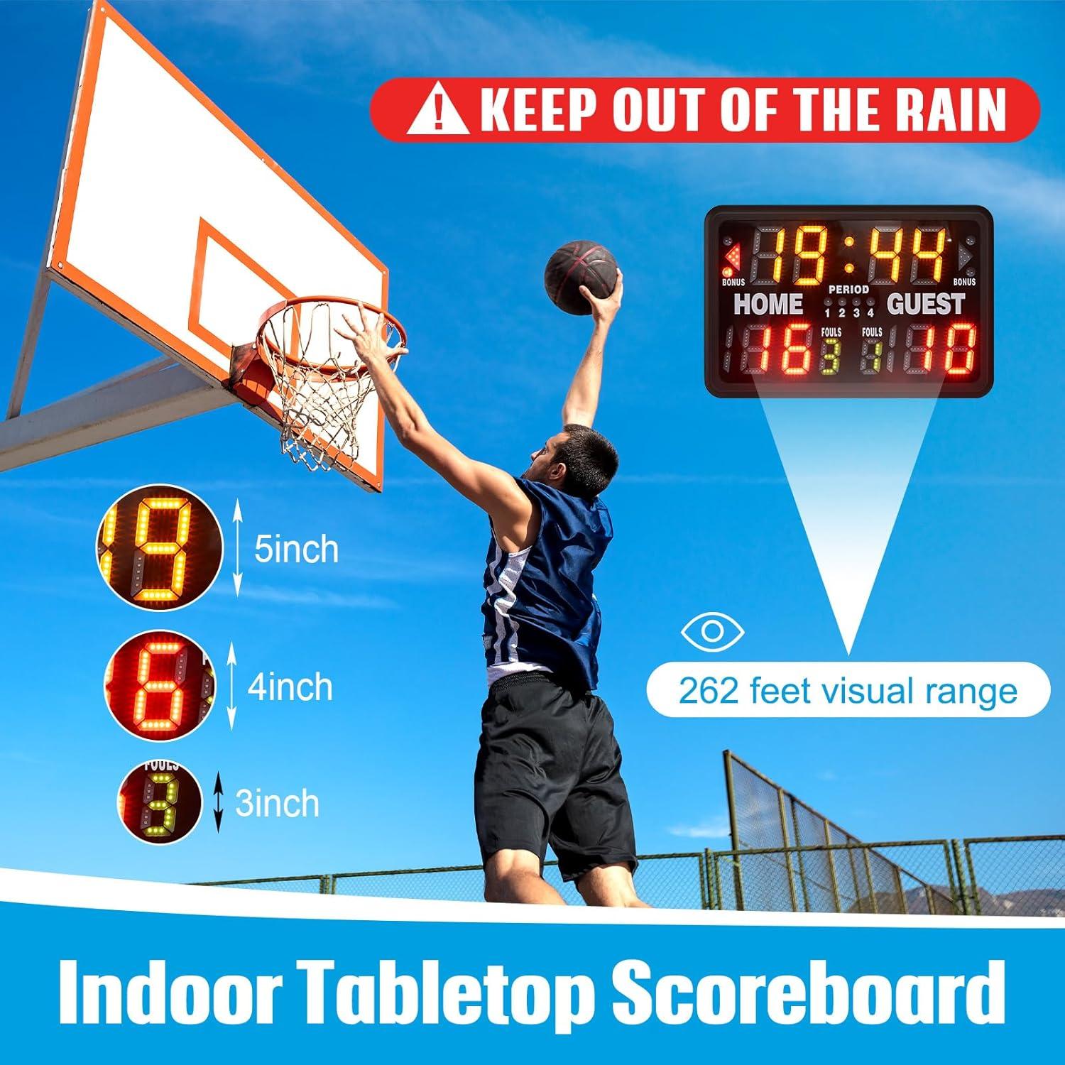 MacGregor Multisport Indoor Electronic Scoreboard with Remote