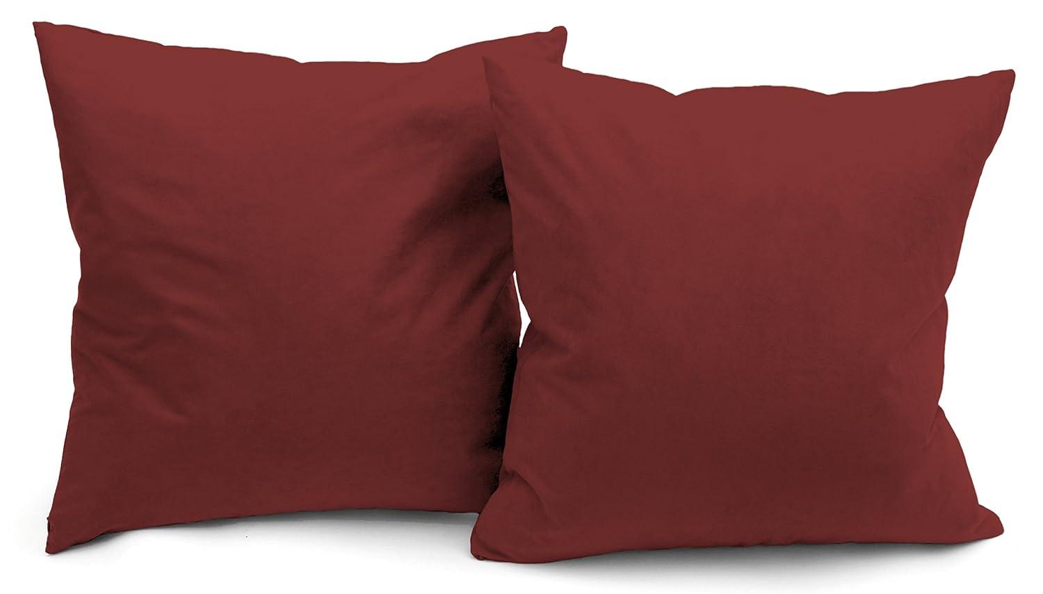 Deluxe Comfort Microsuede Throw Pillow (Set of 2)