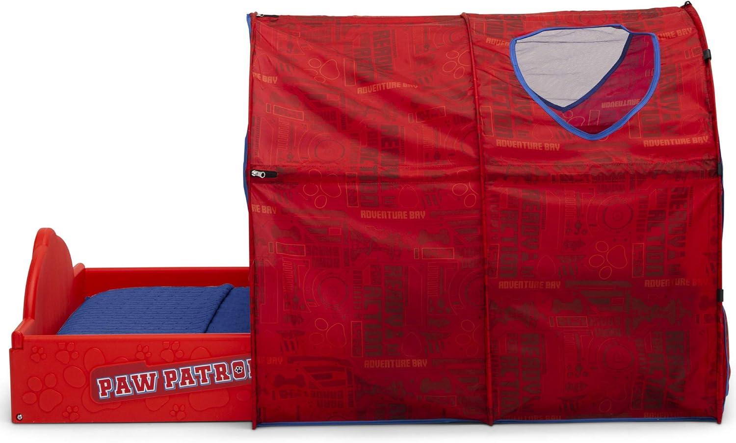 Delta Children Sleep and Play Toddler Bed with Tent - PAW Patrol