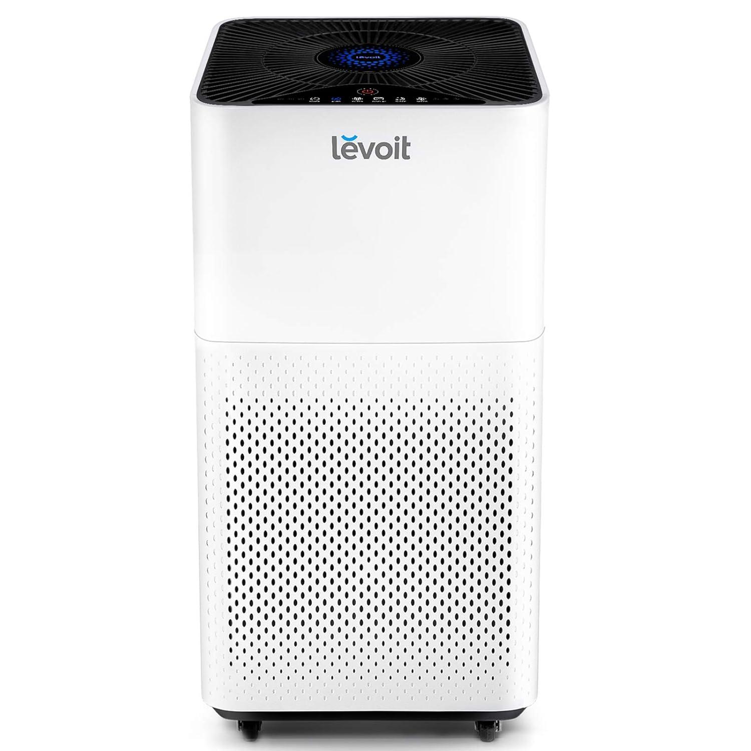 Levoit Air Purifier LV-H135 for Large Rooms, Allergies and Asthma, Smart Auto Mode, 795 ft²,White