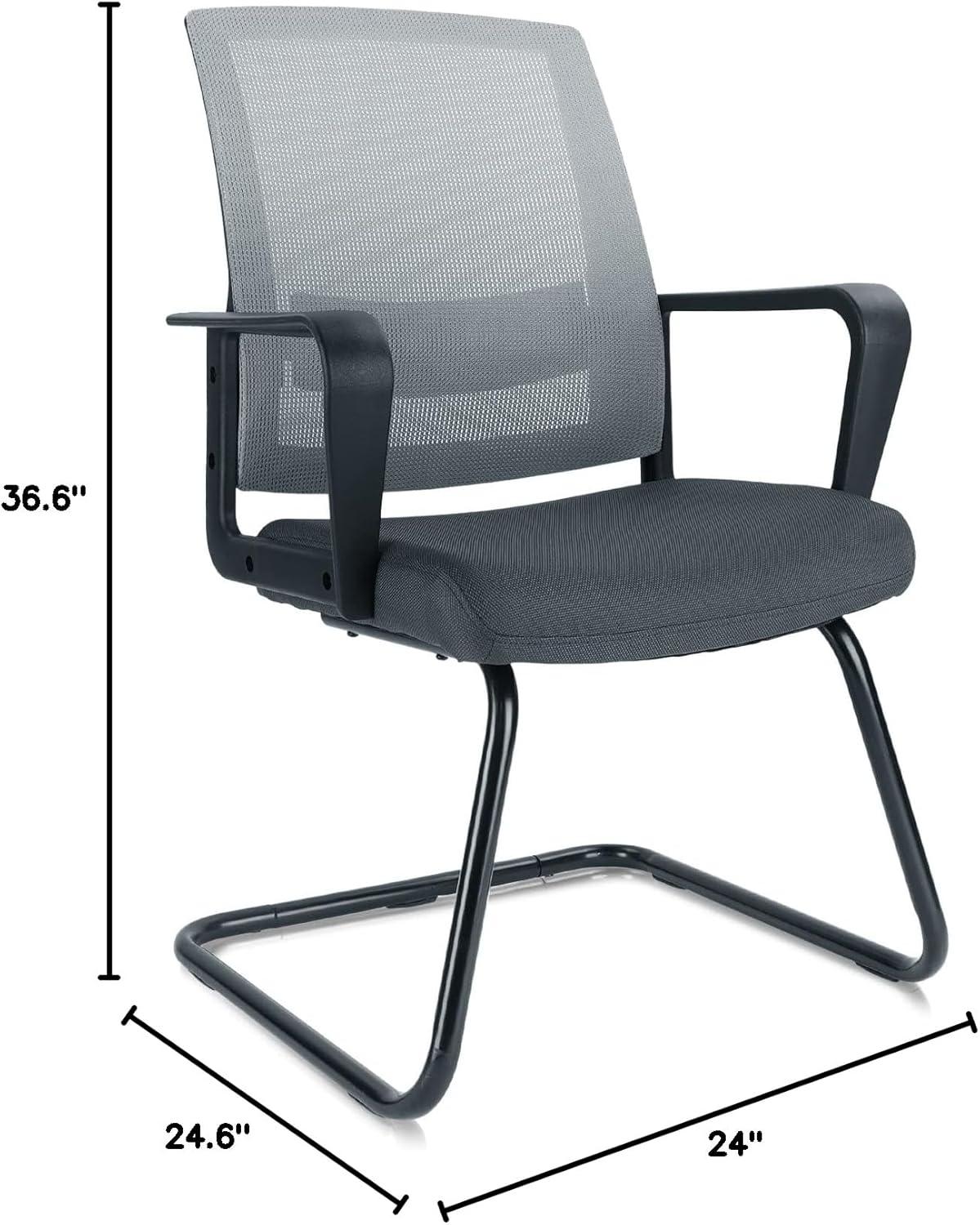 Waiting Room Chair with Metal Frame