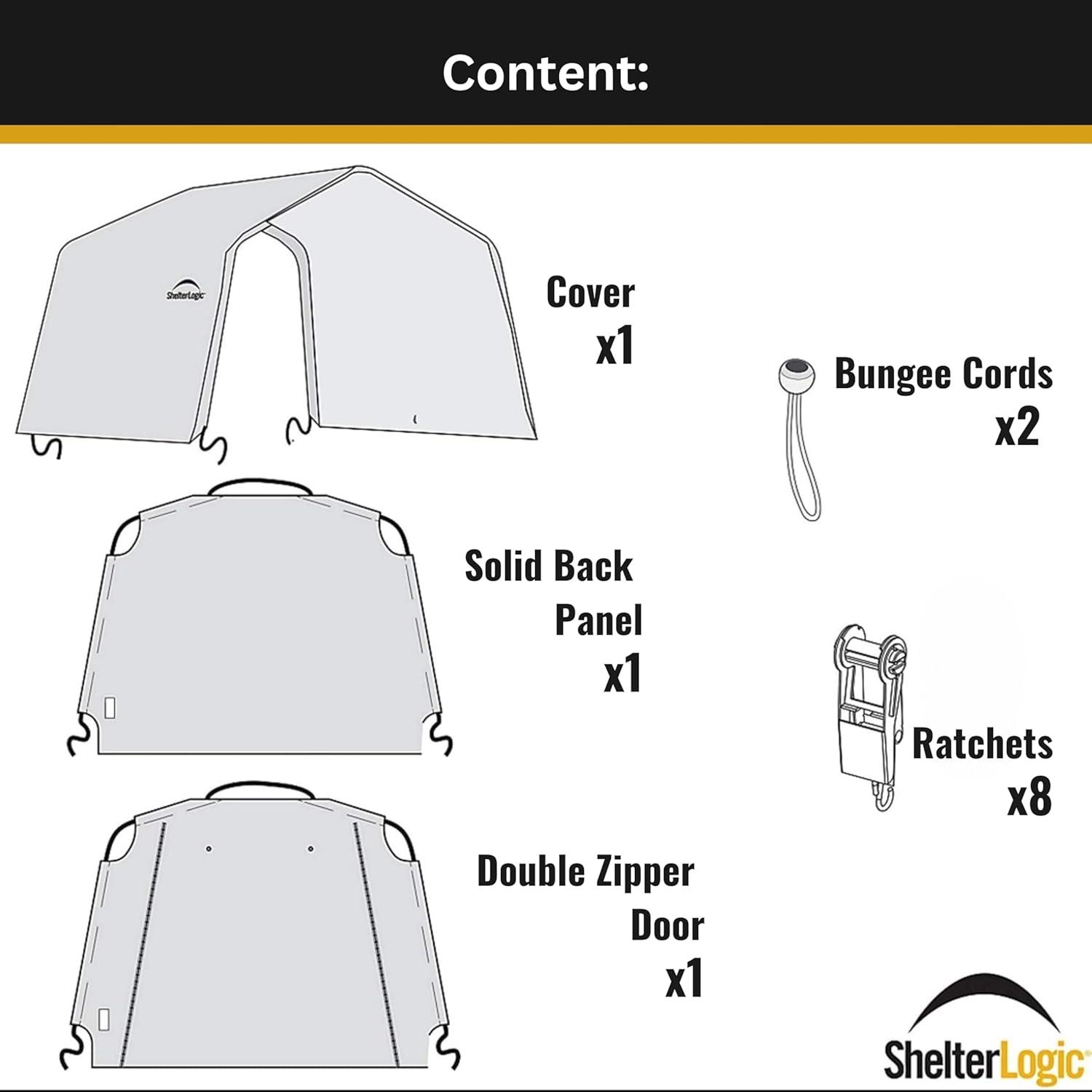 ShelterLogic Canopy Replacement Top - SuperMax 12 x 30 ft.