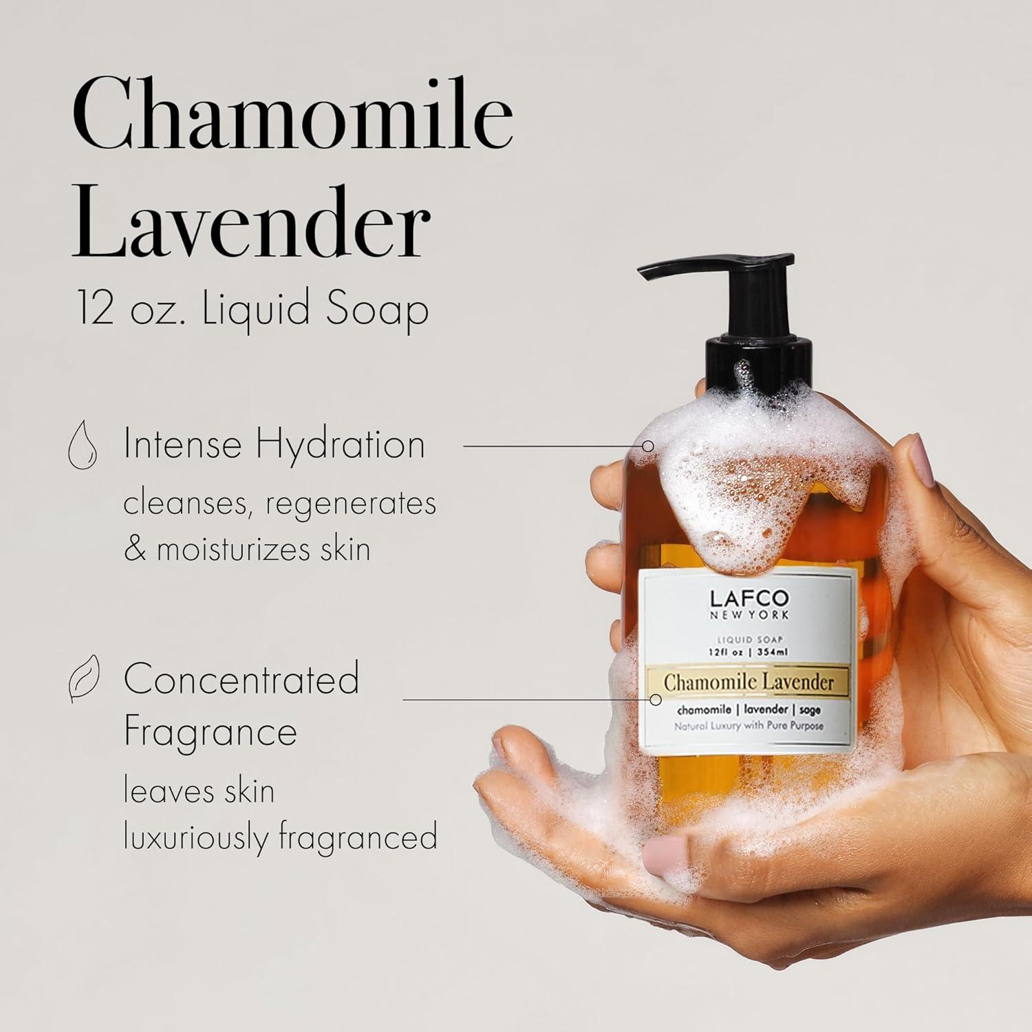 Chamomile Lavender Moisturizing Liquid Soap, 12 oz