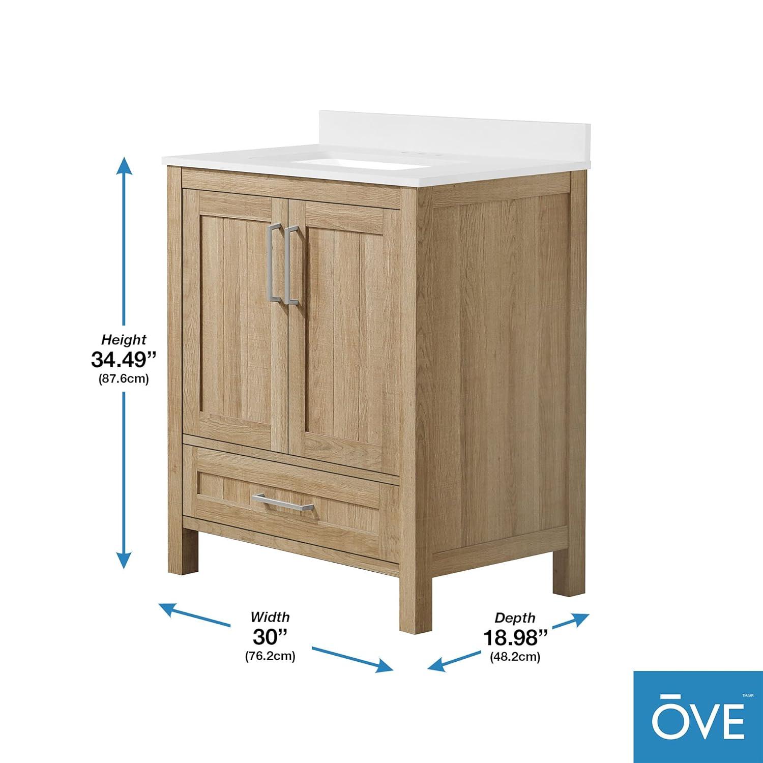 OVE Decors Kansas 30" Single Bathroom Vanity