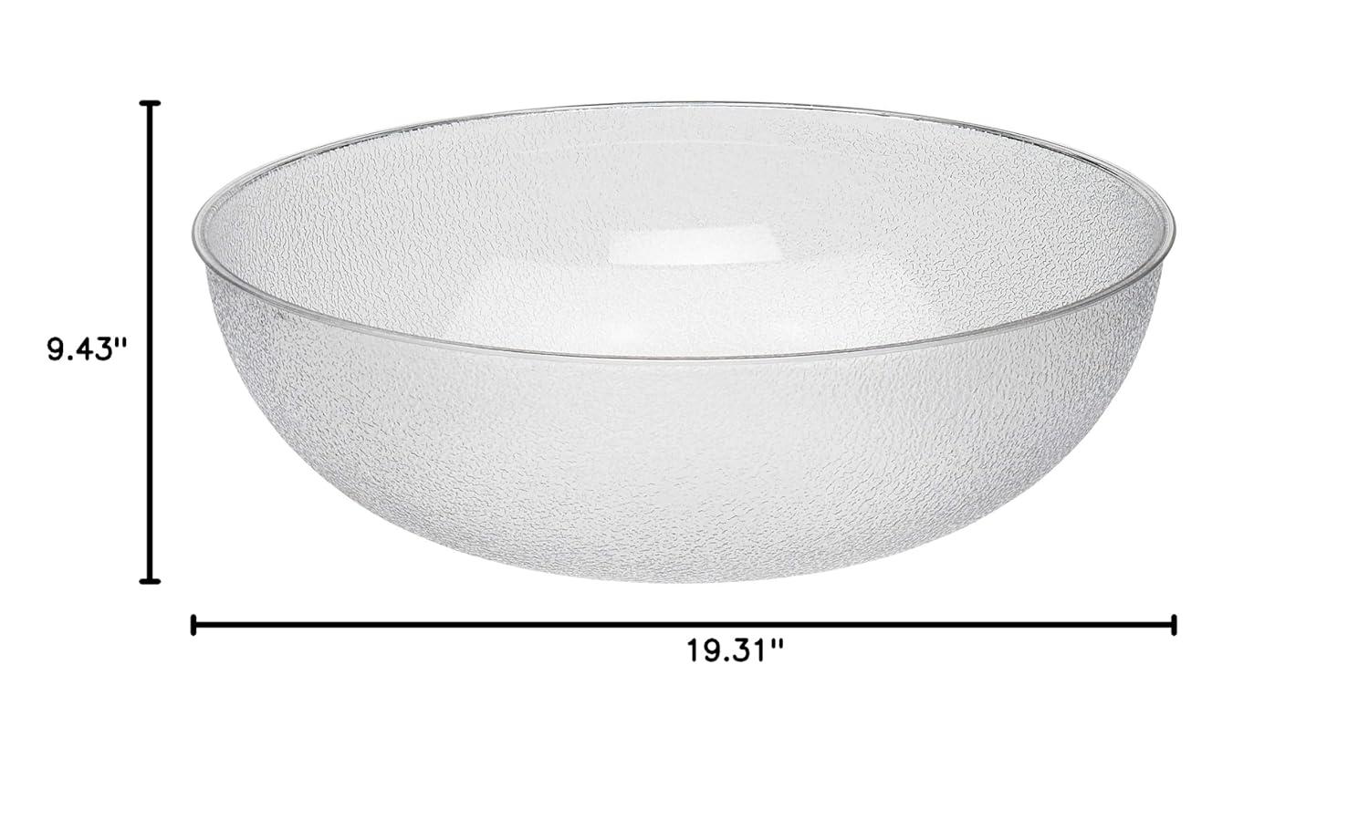 Cambro Camwear Pebble Bowl Round 18"