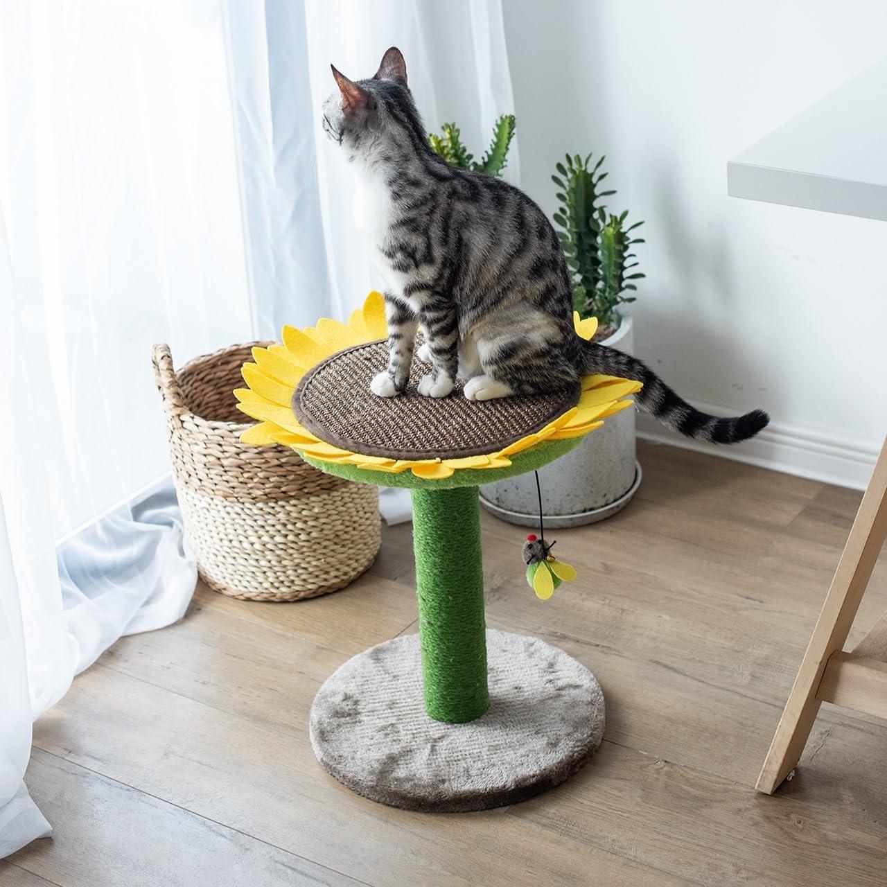 Catry Catry 26" Sunflower Scratching Post