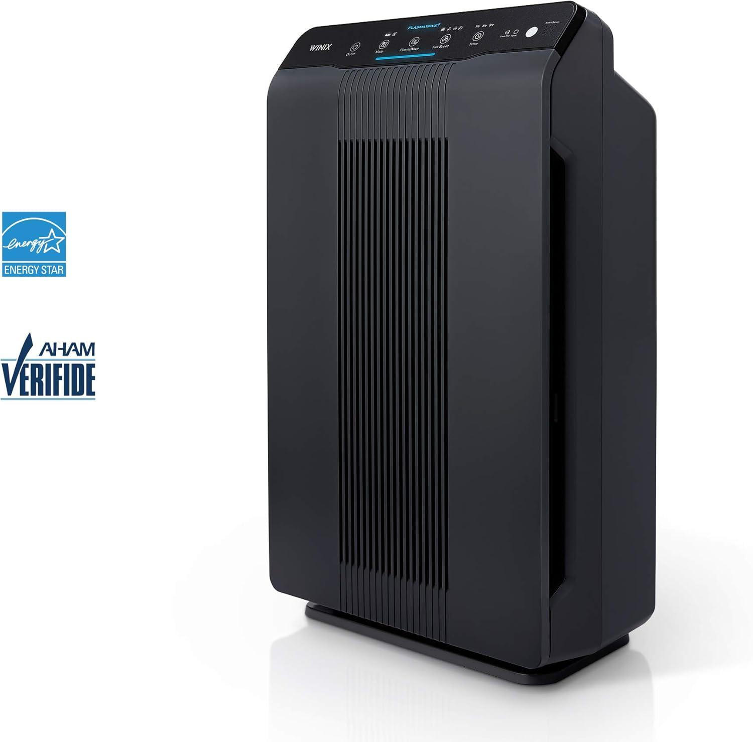 Winix 5500 2 Air Purifier with True HEPA PlasmaWave and Odor Reducing Washable AOC Carbon Filter