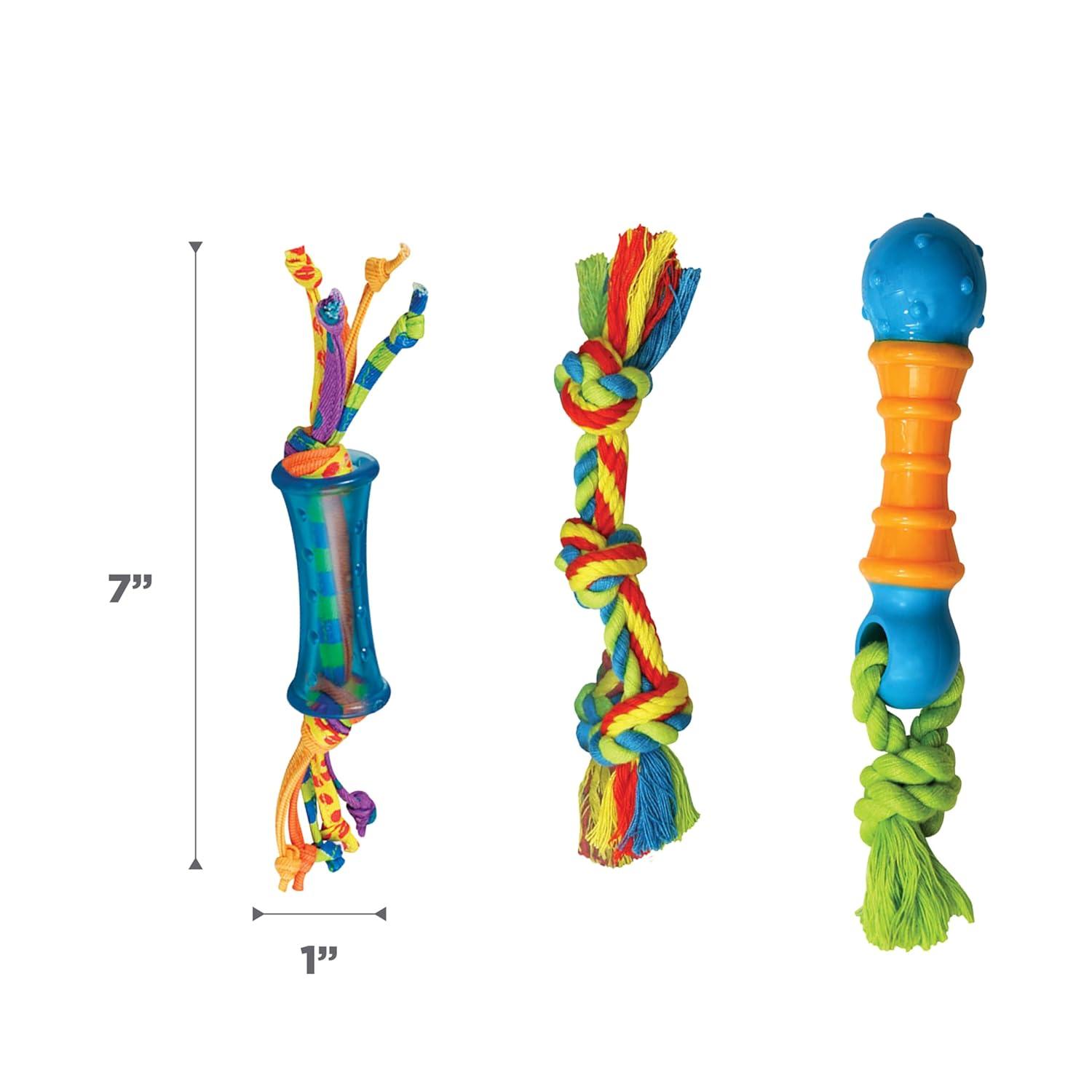 Petstages Orka Mini Dental Dog Chew Toys - 3 Pack