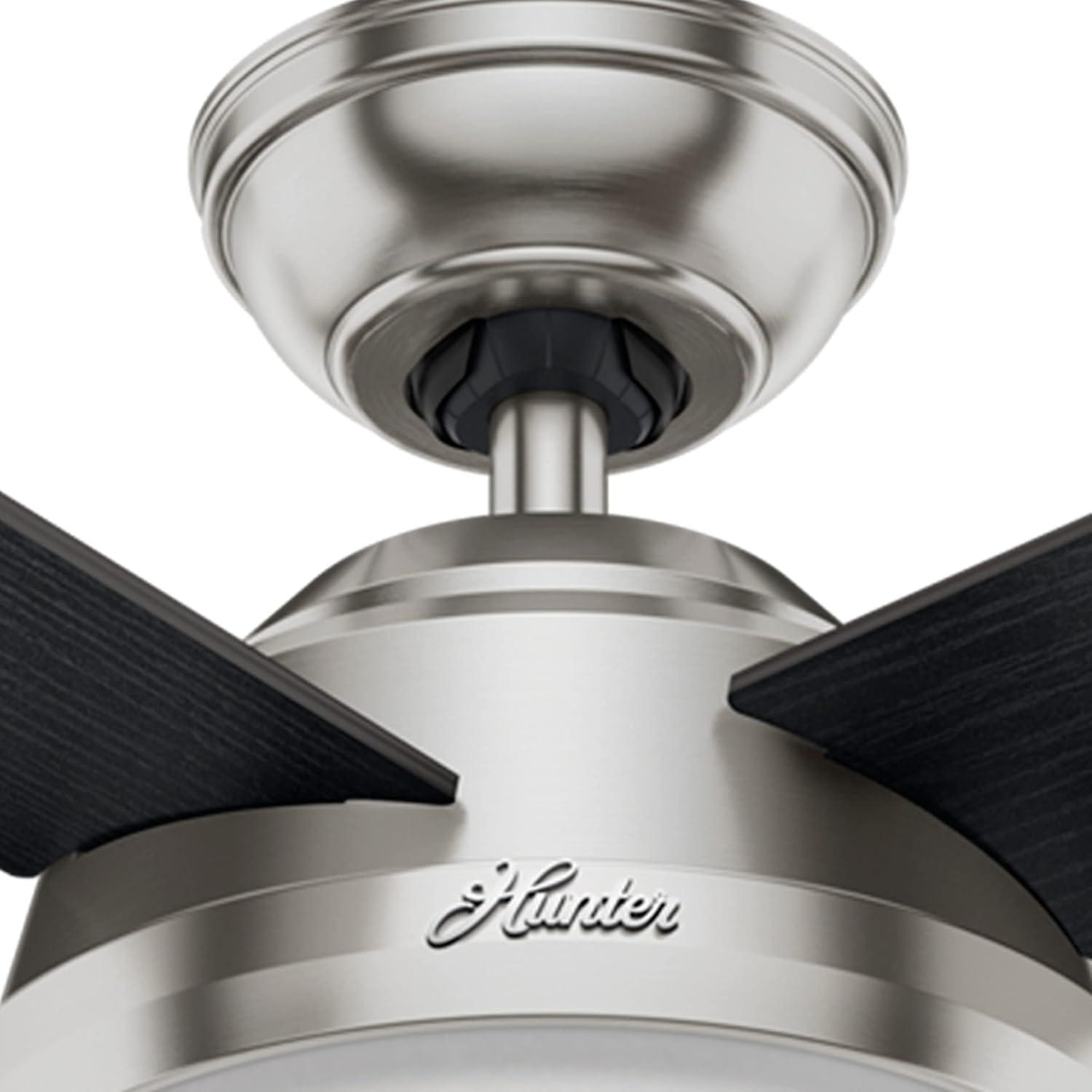 Dempsey 52" 4 - Blade Contemporary Indoor Ceiling Fan with Lights and Remote