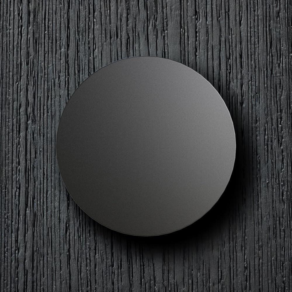 BAYKA Wall Mounted Floating Shelves, Wood Floating Wall Shelf for Books & Decor, Small Space-Saving Display & Organizer（Black，Set of 3）