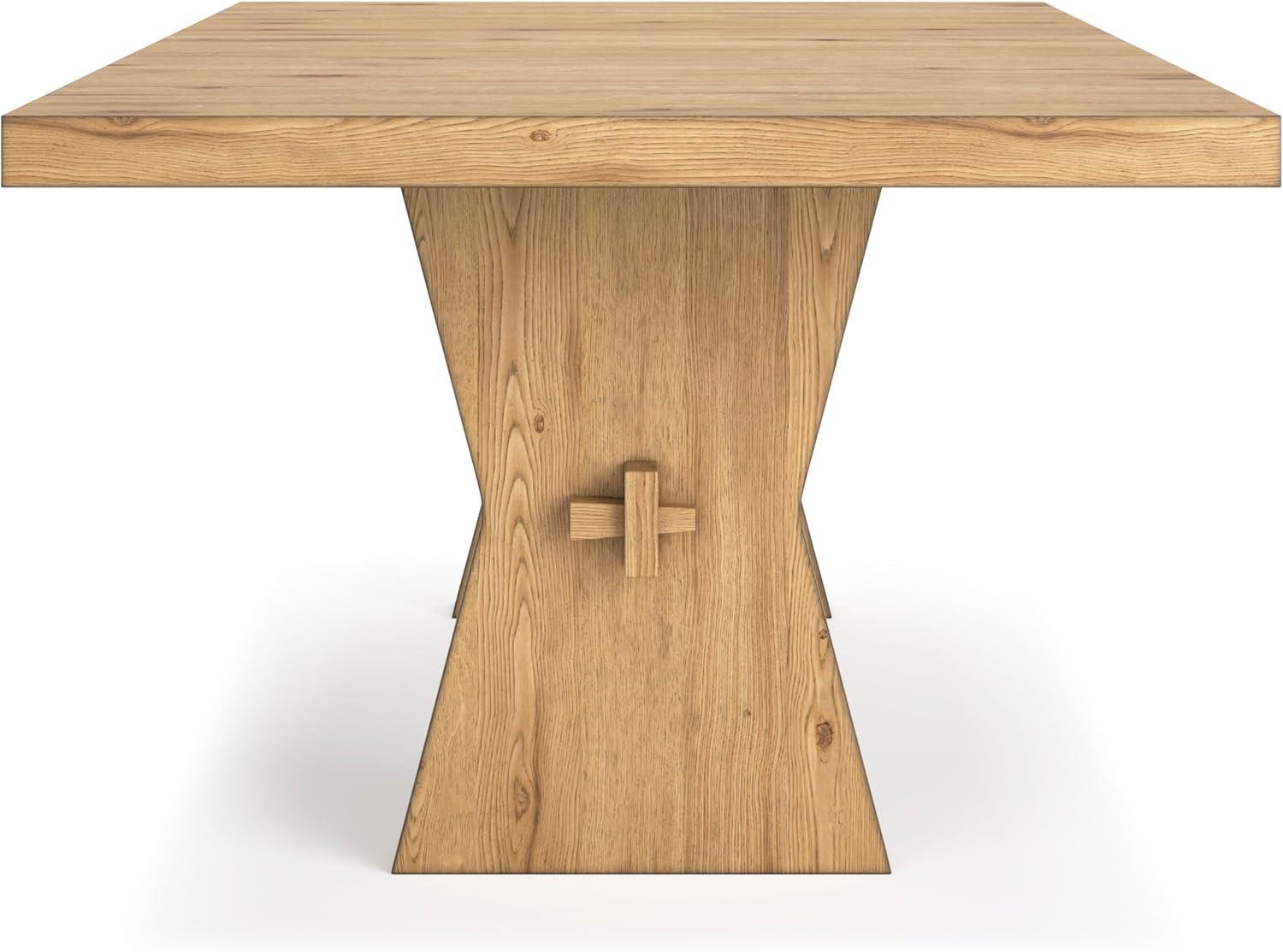 Signature Design by Ashley Galliden Light Brown Dining Table