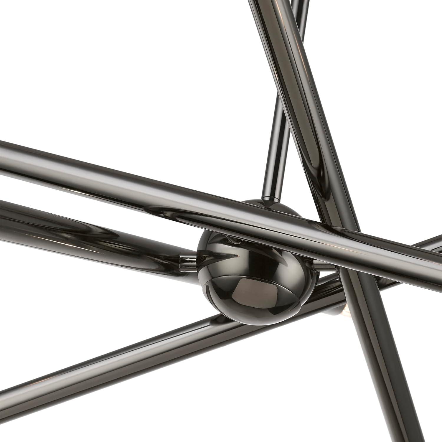 Livex Lighting Soho 8 - Light Chandelier in  Satin Brass