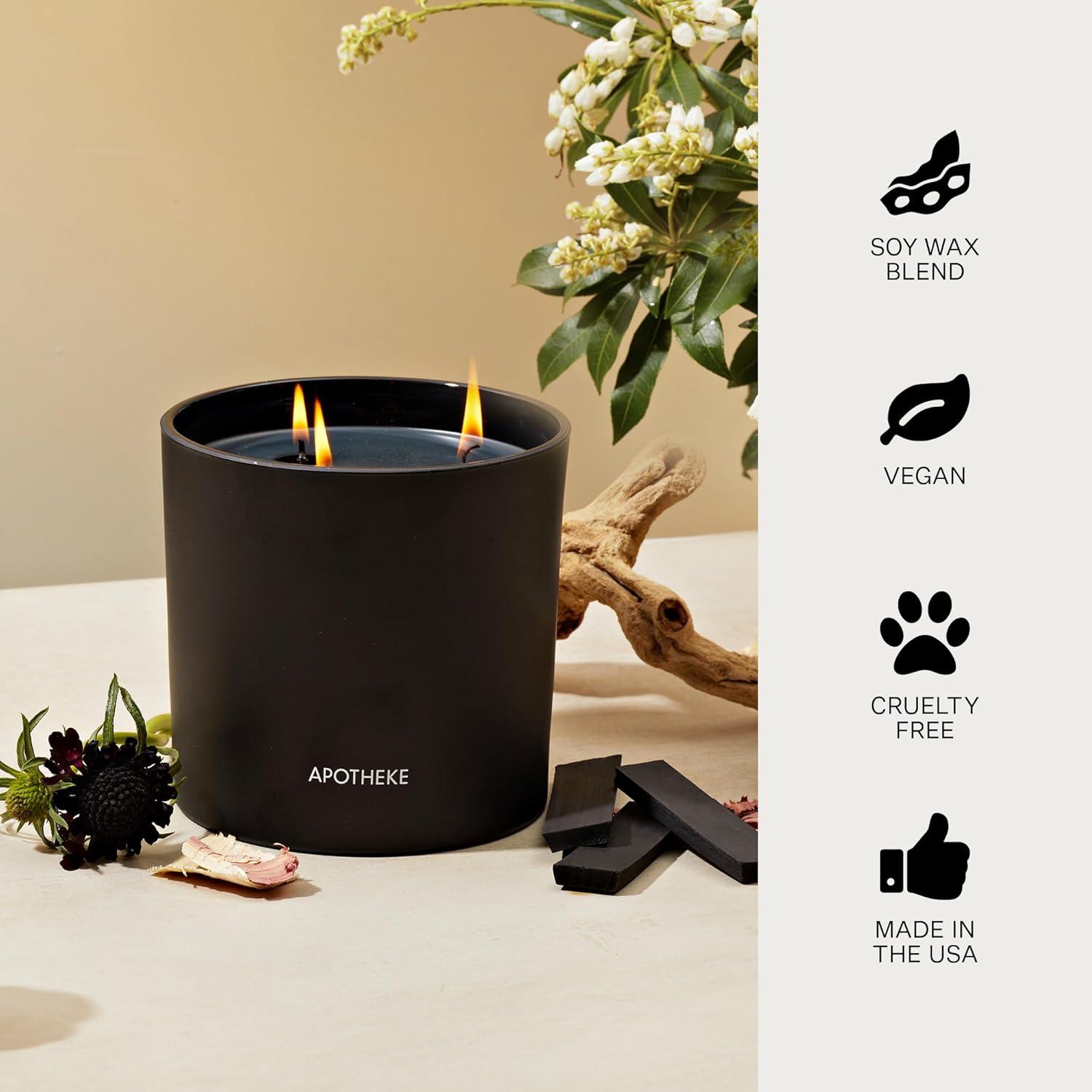 Apotheke Charcoal-Scented Candle