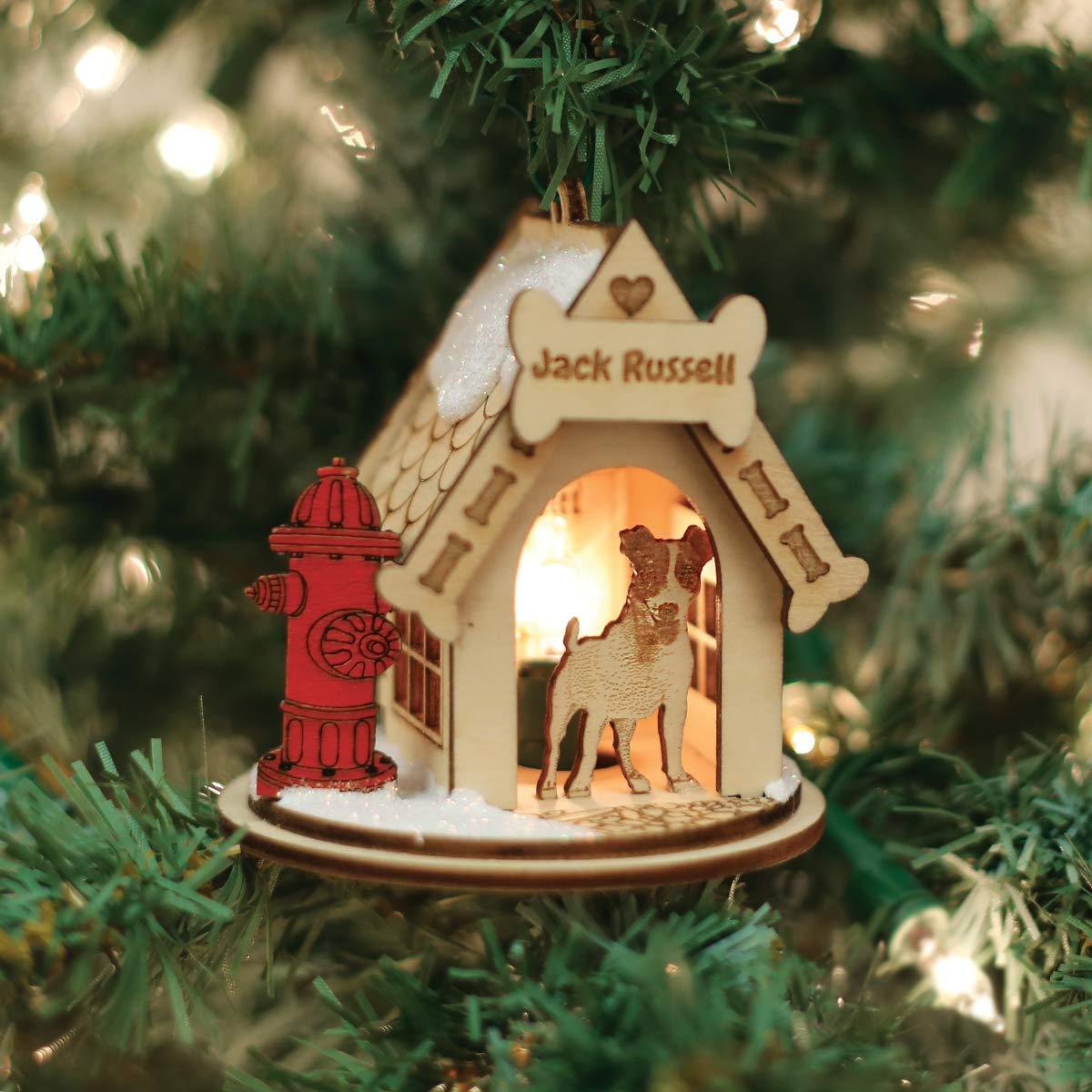 Old World Christmas Wood Animals Hanging Figurine Ornament