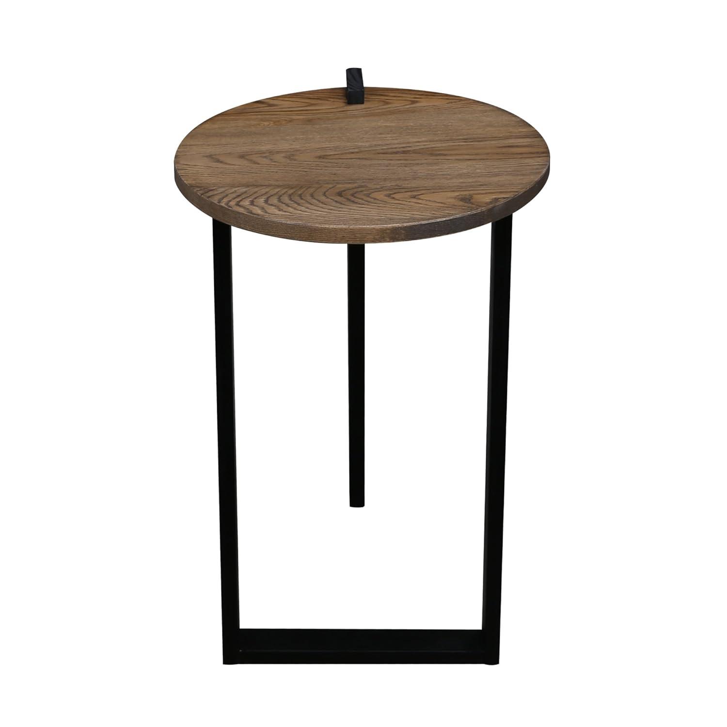 American Trails Sundial Contemporary Round End Table