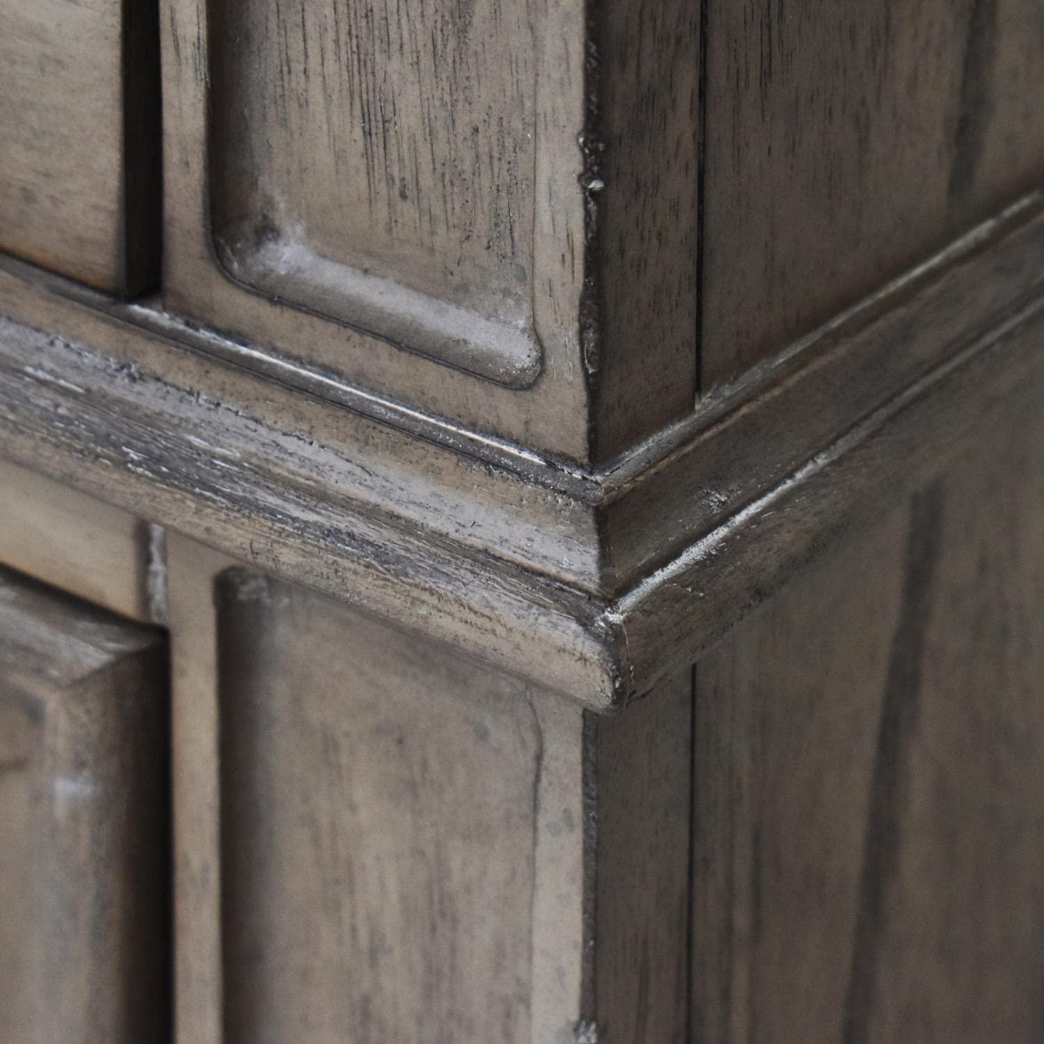 Highland Park Driftwood Gray Wood 3-drawer Nightstand