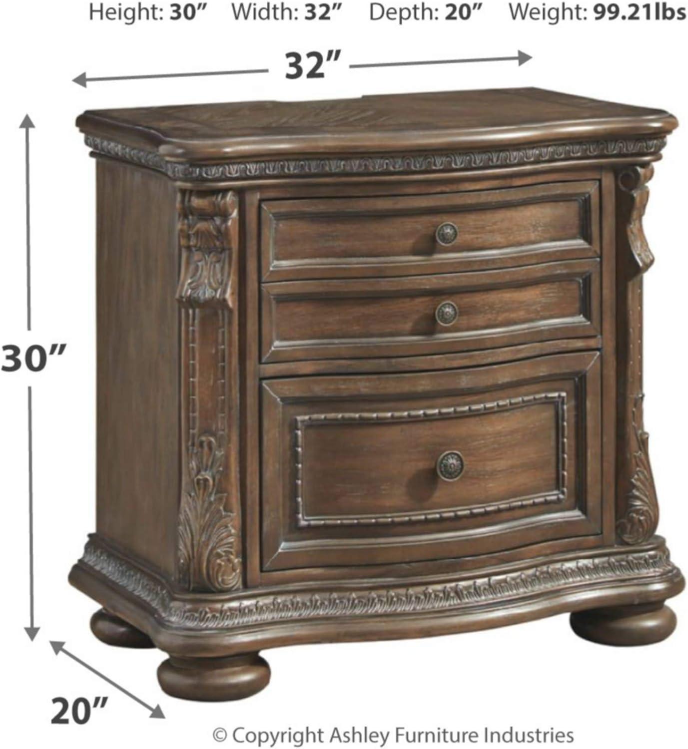 Charmond Nightstand Brown - Signature Design by Ashley