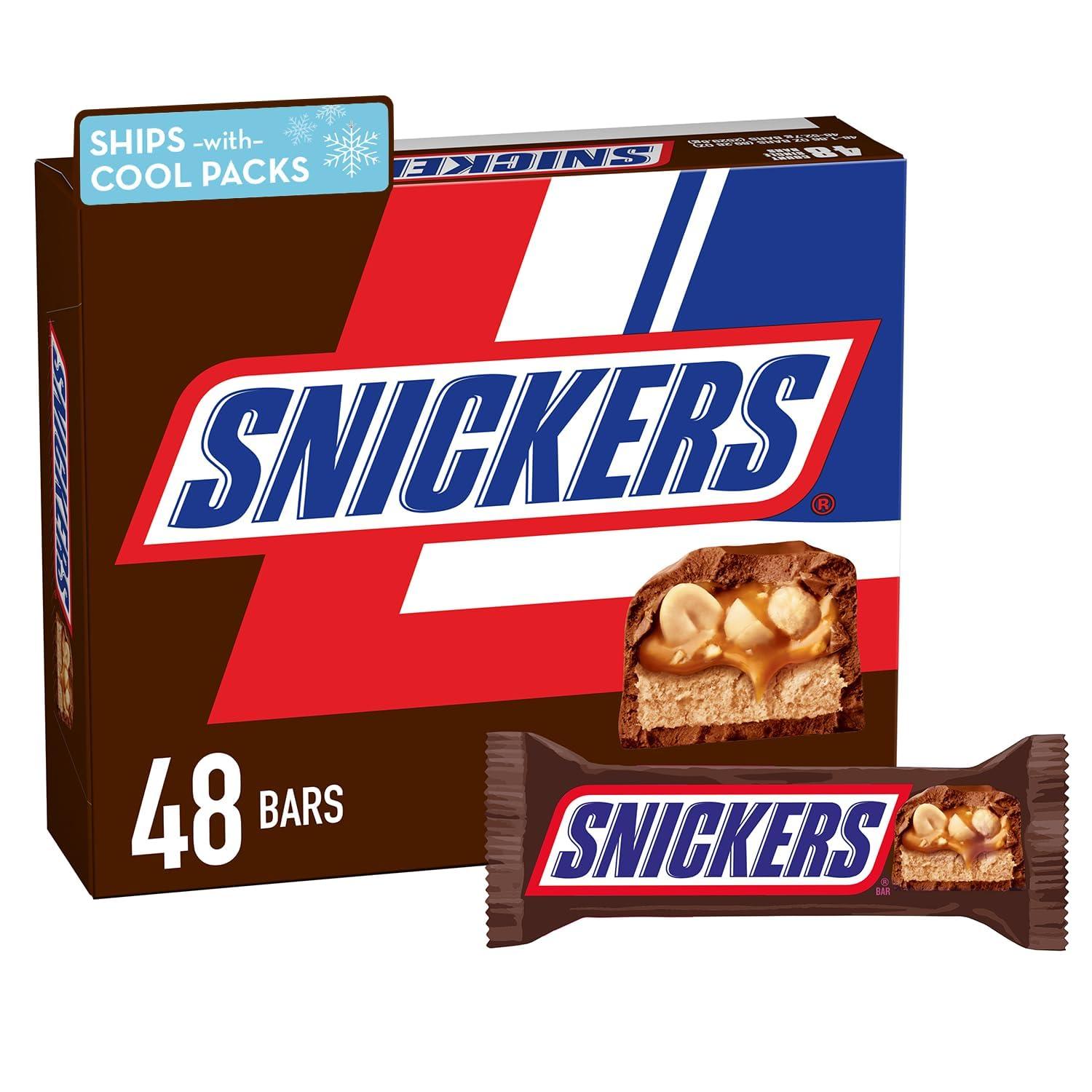 Snickers Candy Bars (1.86 oz., 48 ct.)