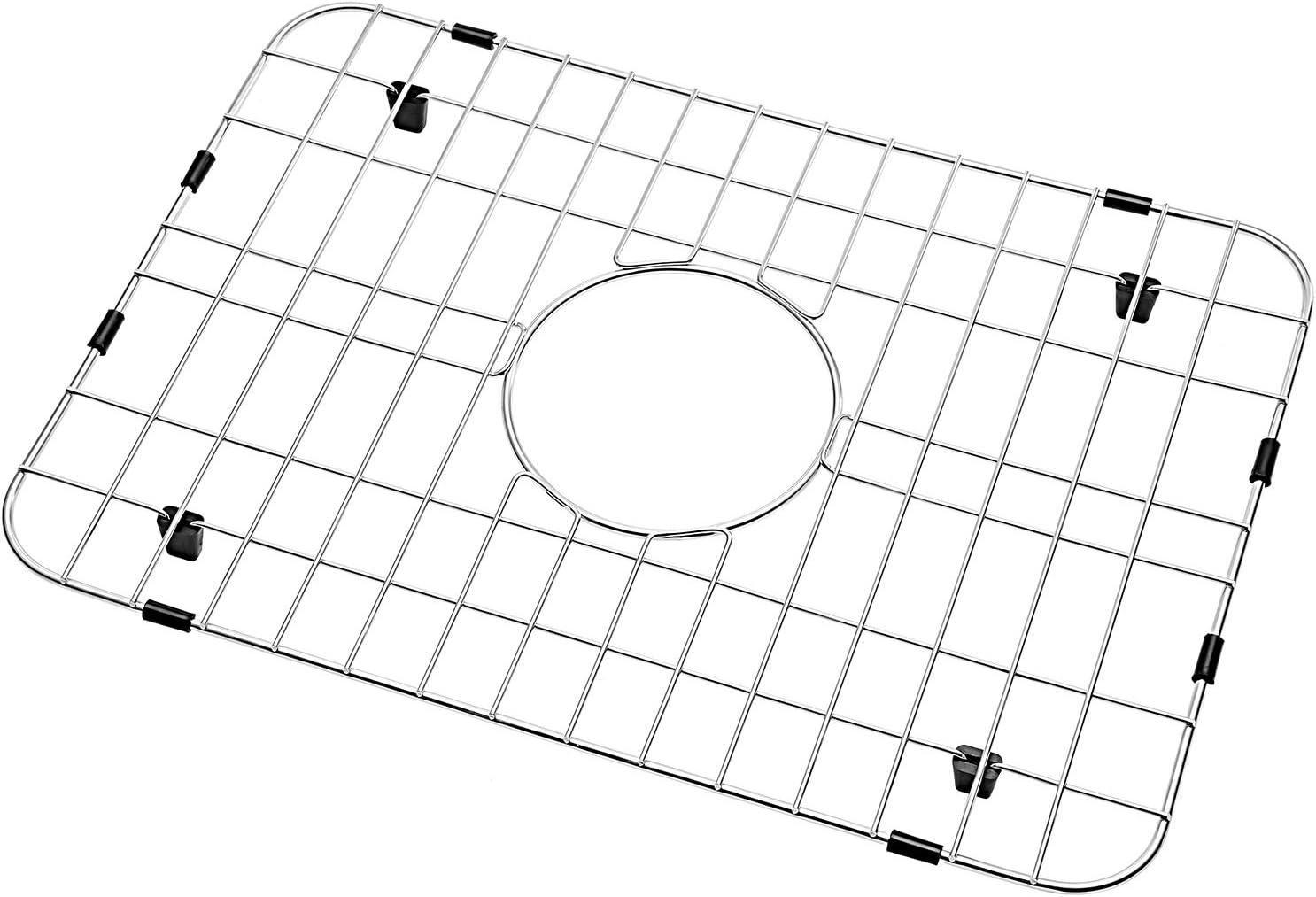 18.07-in x 12.56-in Center Drain Stainless Steel Sink Grid